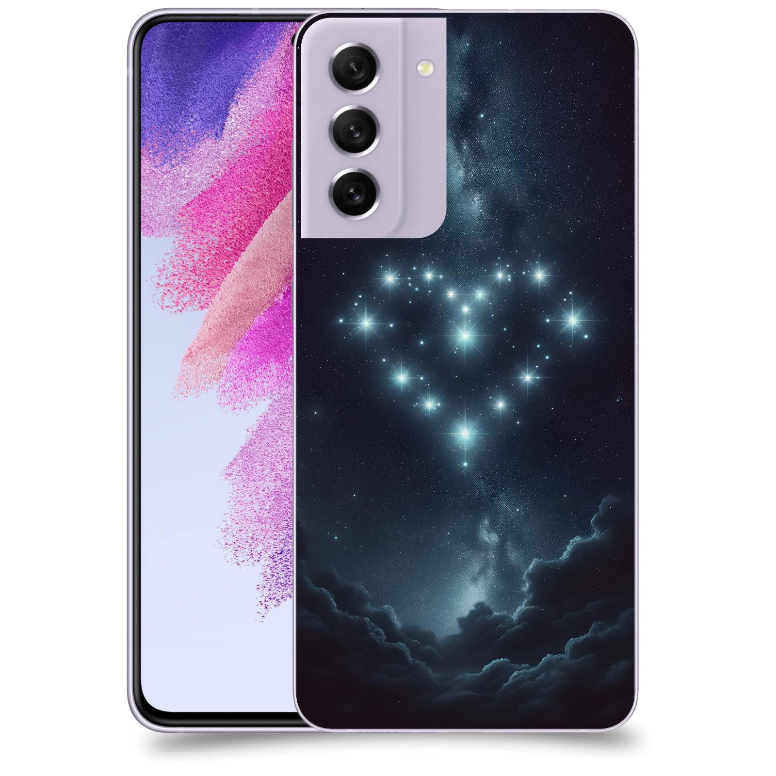 ACOVER Kryt na mobil Samsung Galaxy S21 FE 5G - Love in the Sky
