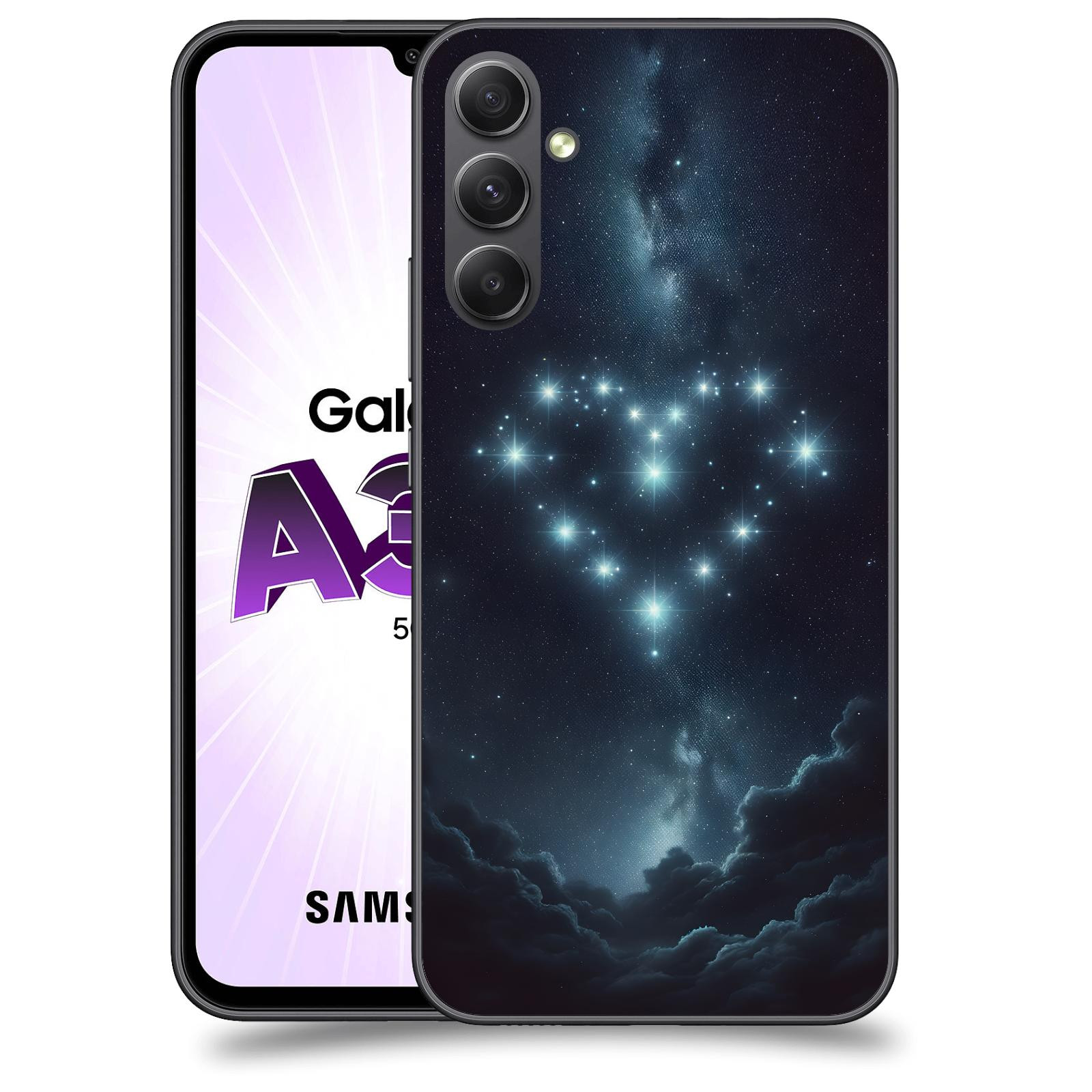 ACOVER Kryt na mobil Samsung Galaxy A34 - Love in the Sky