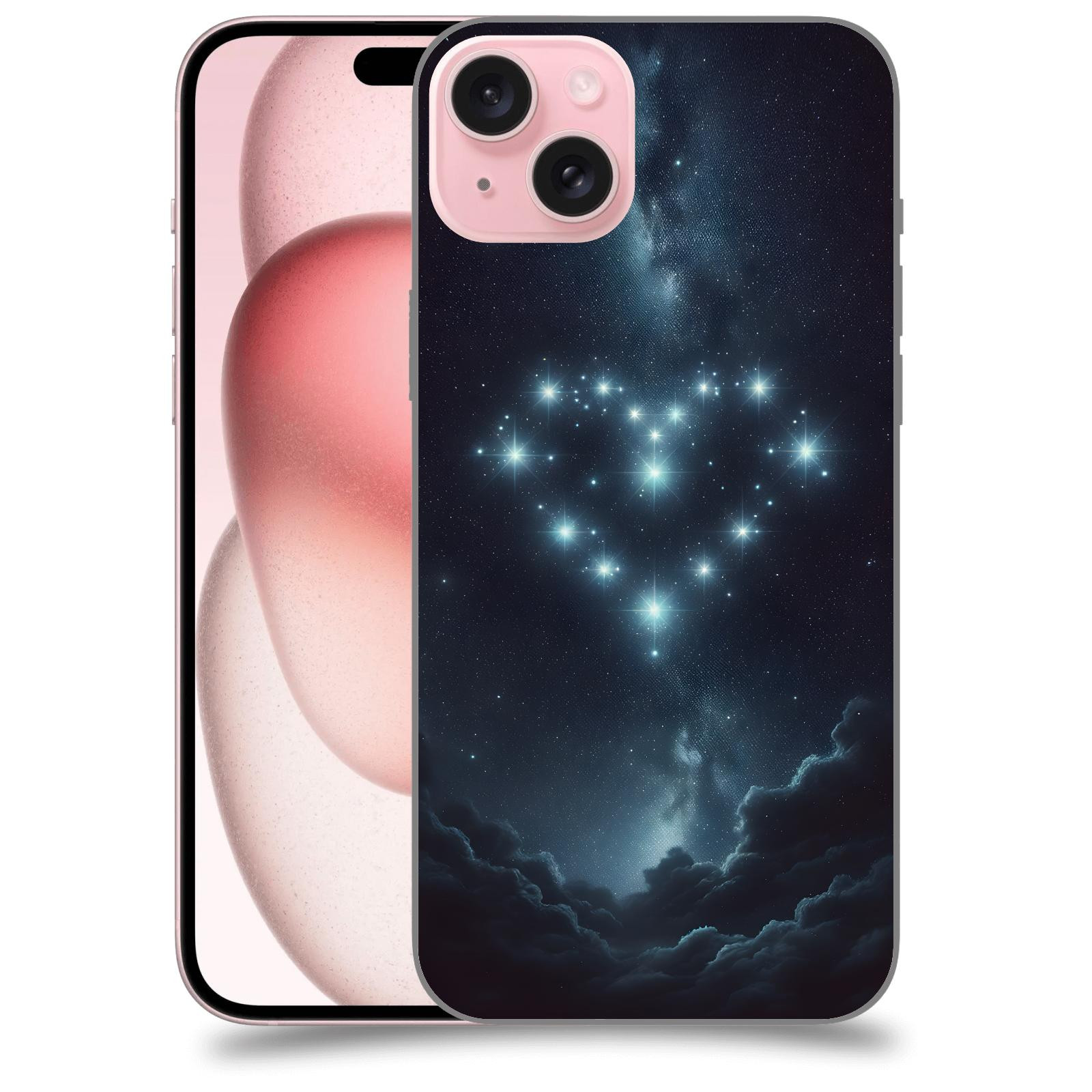 ACOVER Kryt na mobil Apple iPhone 15 plus - Love in the Sky
