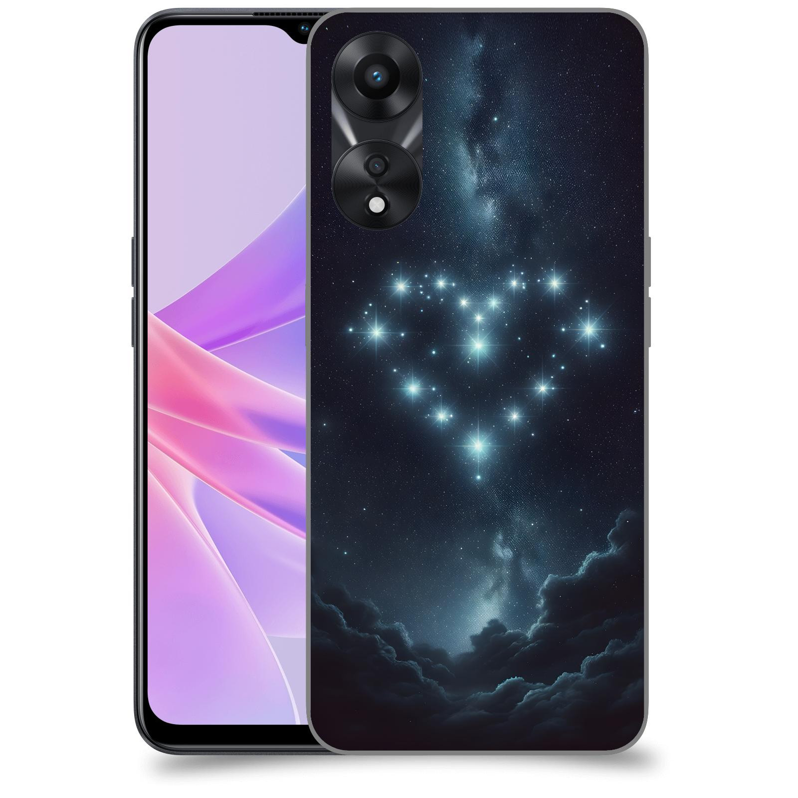 ACOVER Kryt na mobil OPPO A78 5G - Love in the Sky