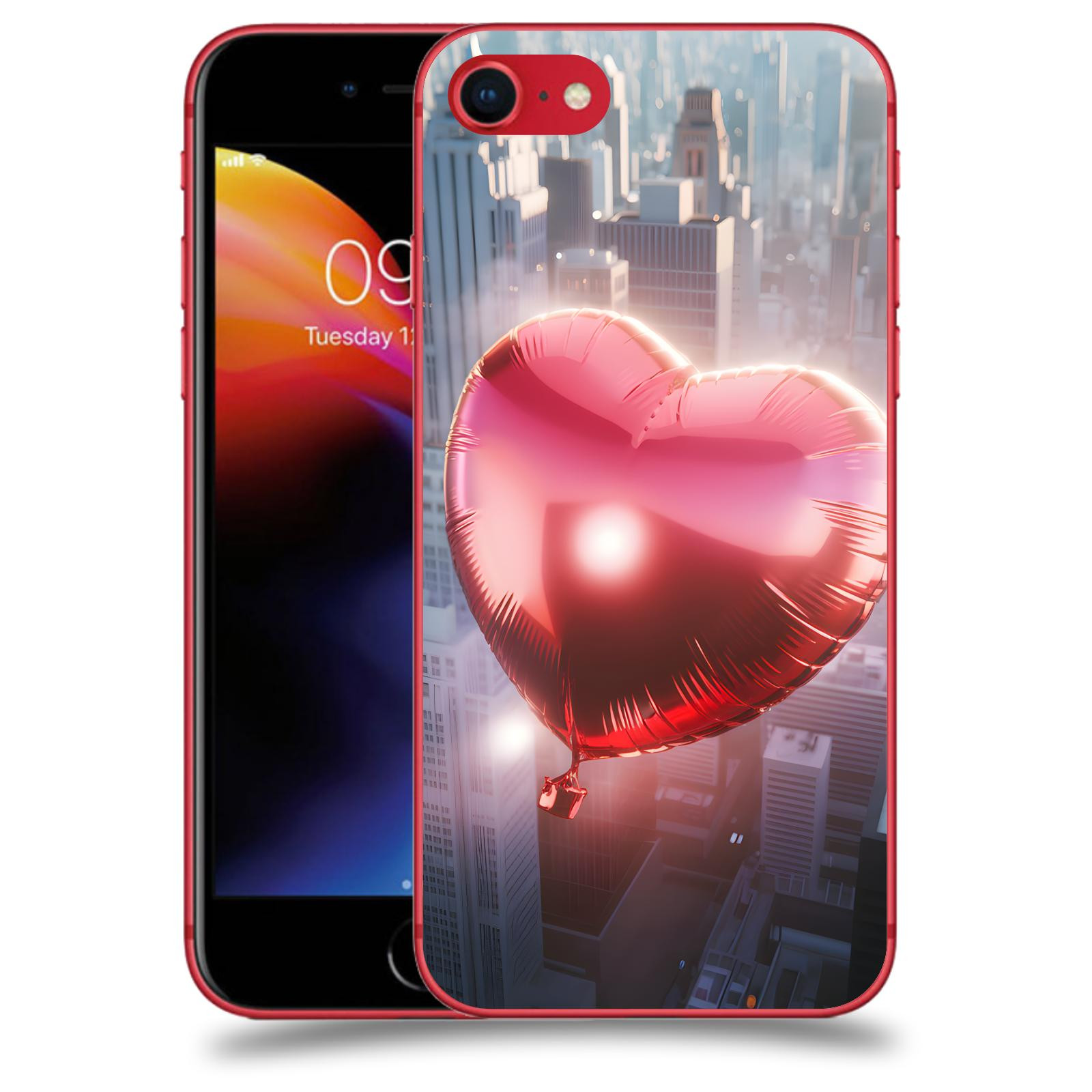 ACOVER Kryt na mobil Apple iPhone 8 - Balónek