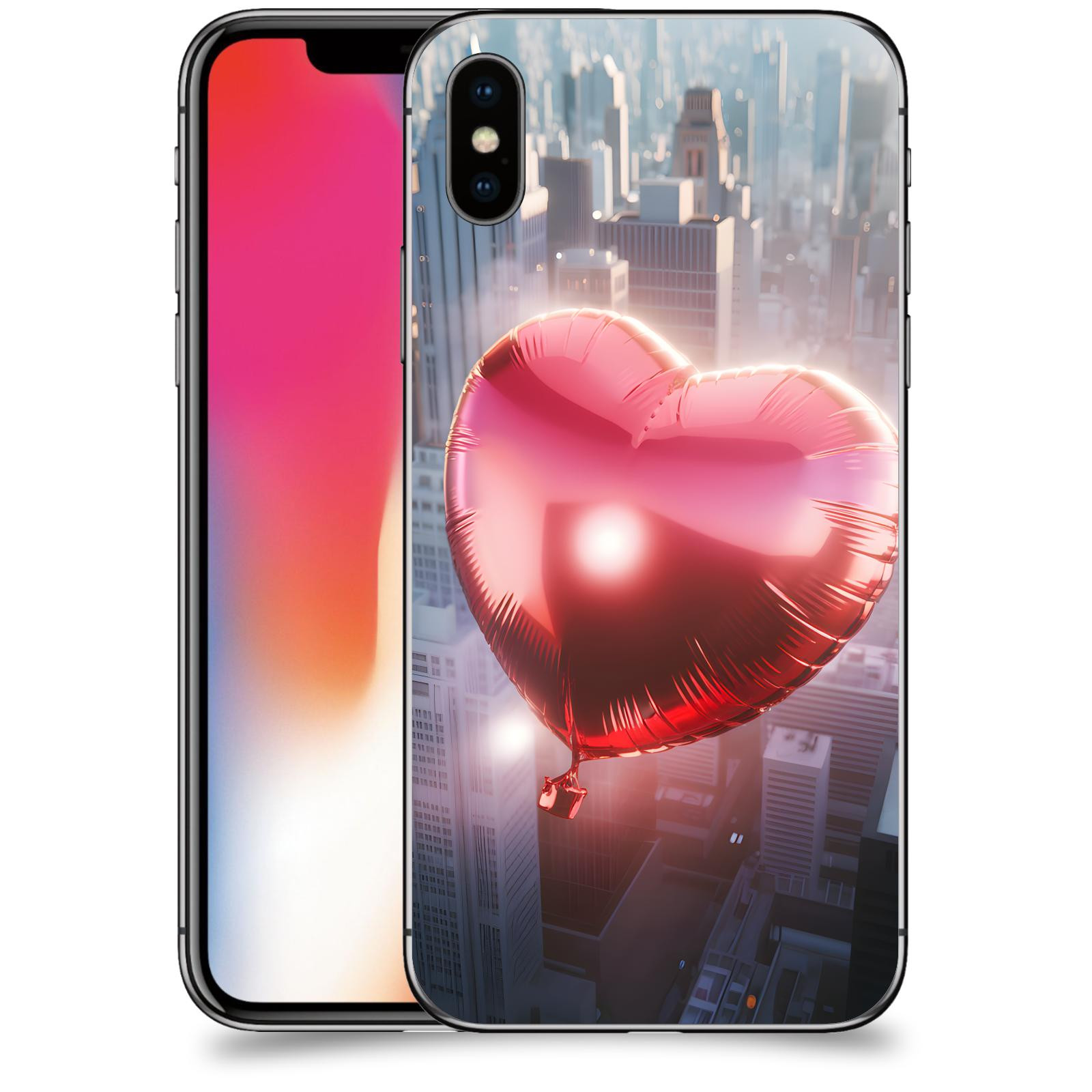ACOVER Kryt na mobil Apple iPhone X/XS - Balónek