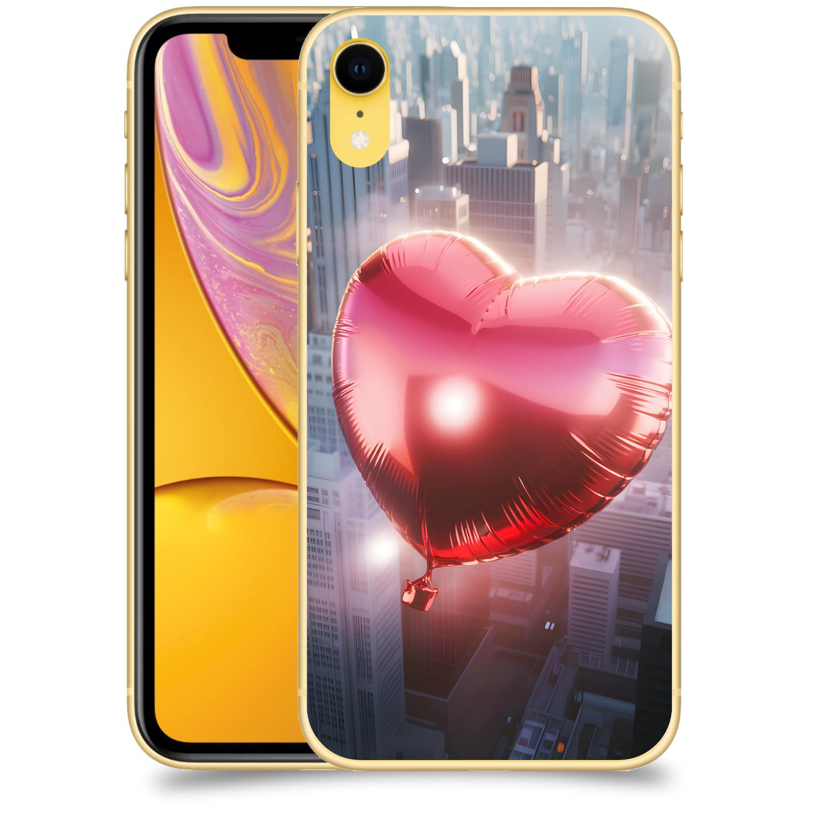 ACOVER Kryt na mobil Apple iPhone XR - Balónek