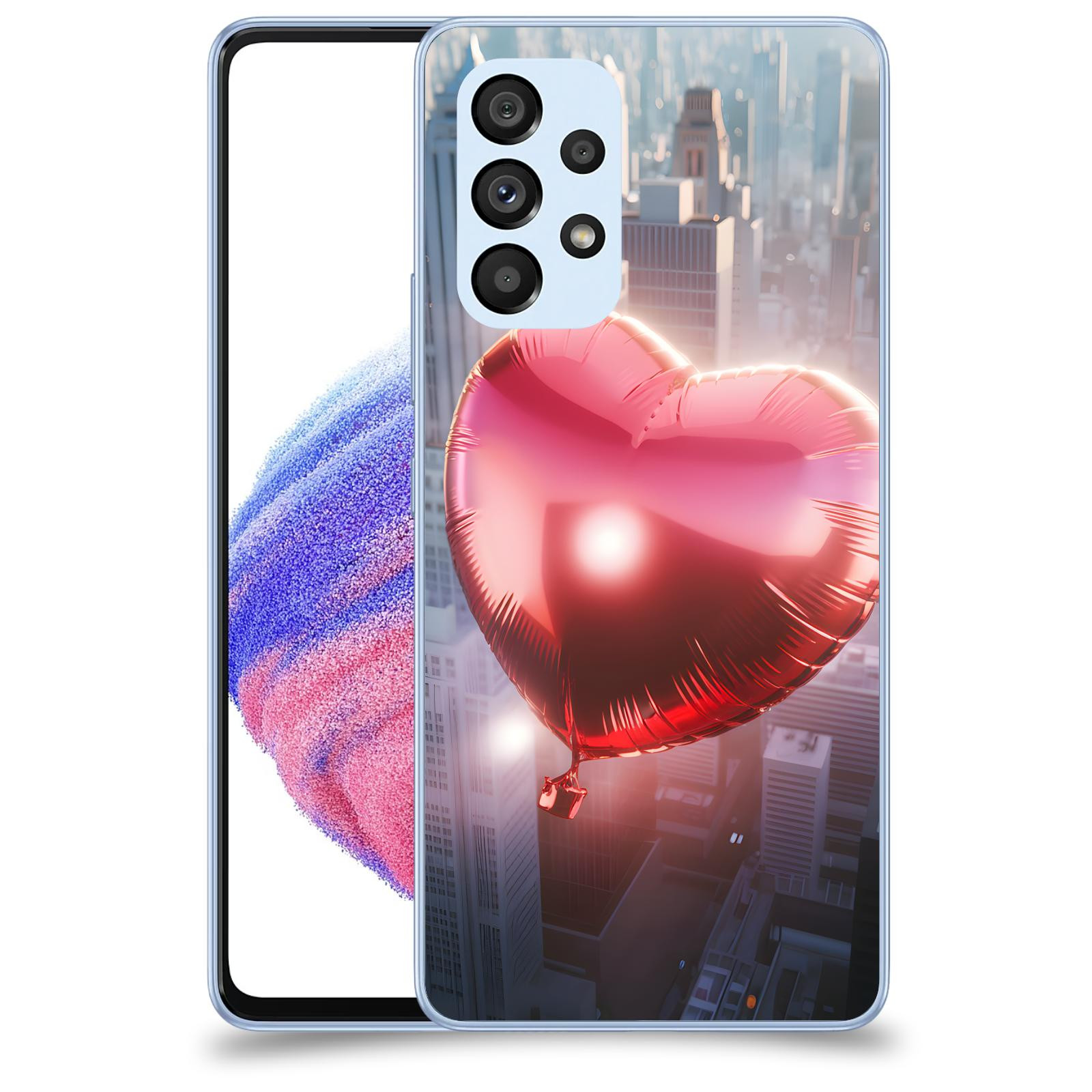 ACOVER Kryt na mobil Samsung Galaxy A32 5G A326B - Balónek