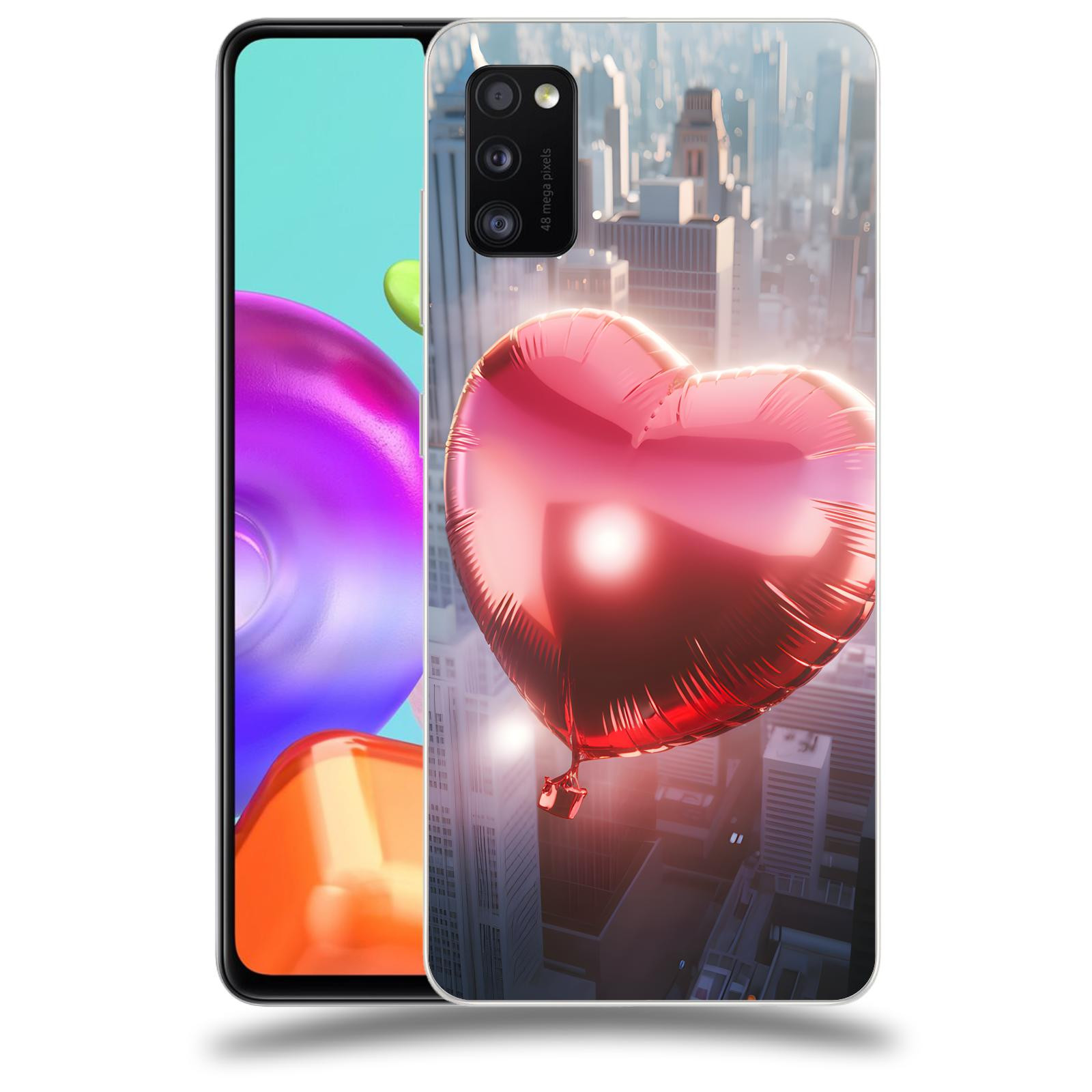 ACOVER Kryt na mobil Samsung Galaxy A41 A415F - Balónek