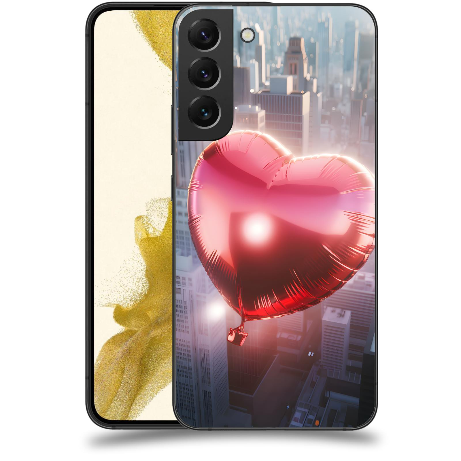 ACOVER Kryt na mobil Samsung Galaxy S22+ 5G - Balónek