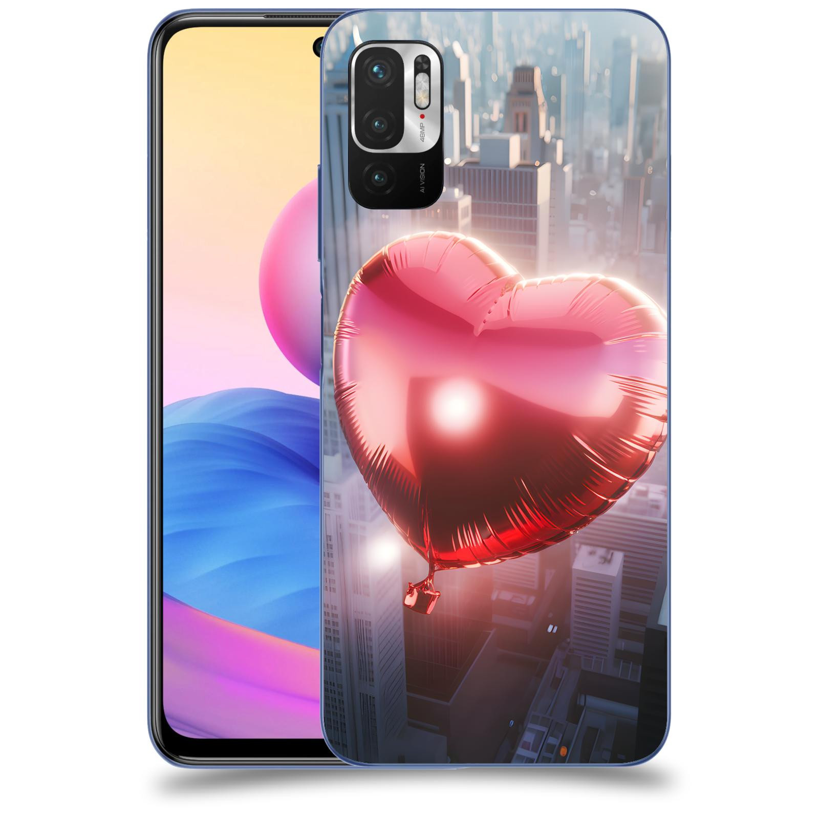 ACOVER Kryt na mobil Xiaomi Redmi Note 10 5G - Balónek