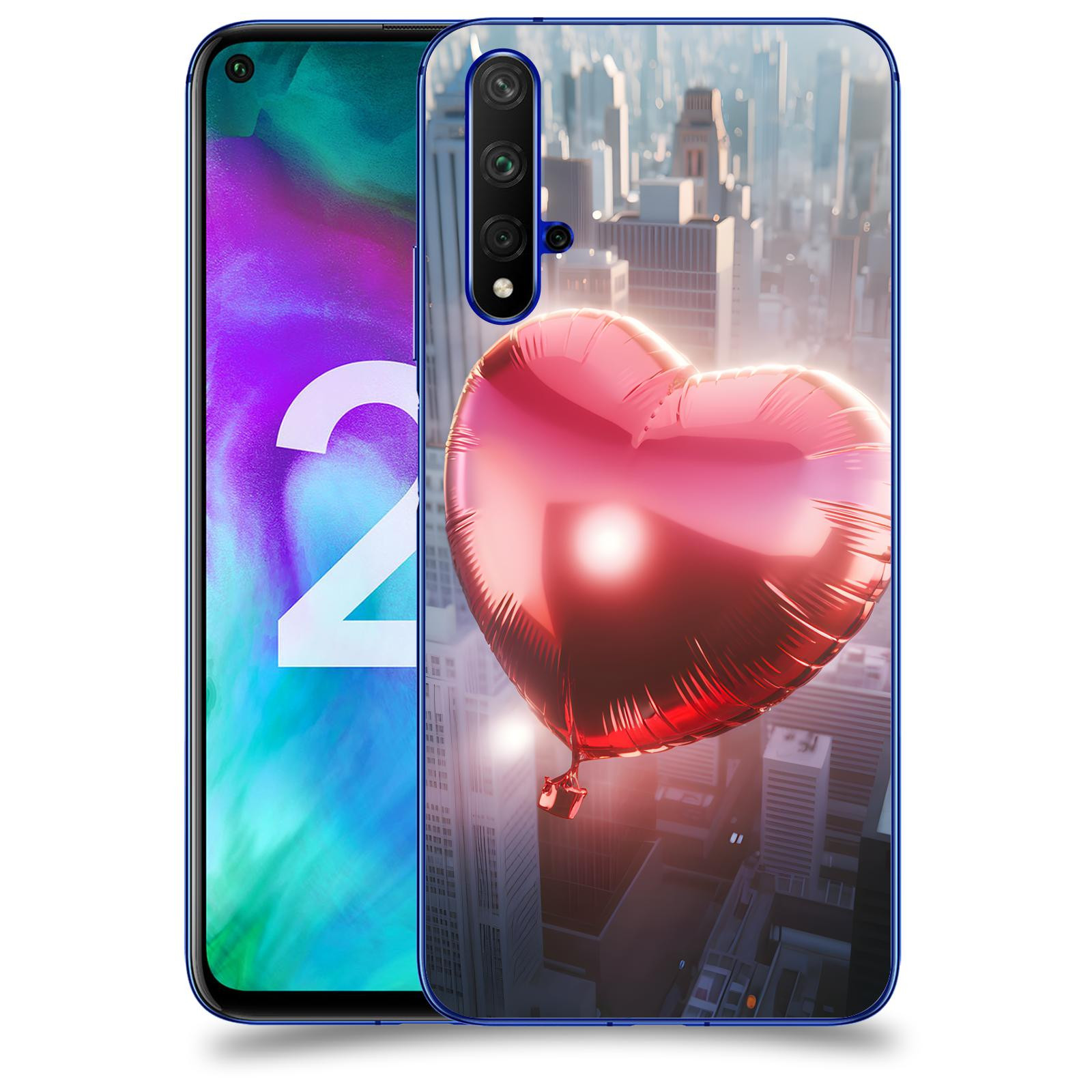 ACOVER Kryt na mobil Honor 20 - Balónek
