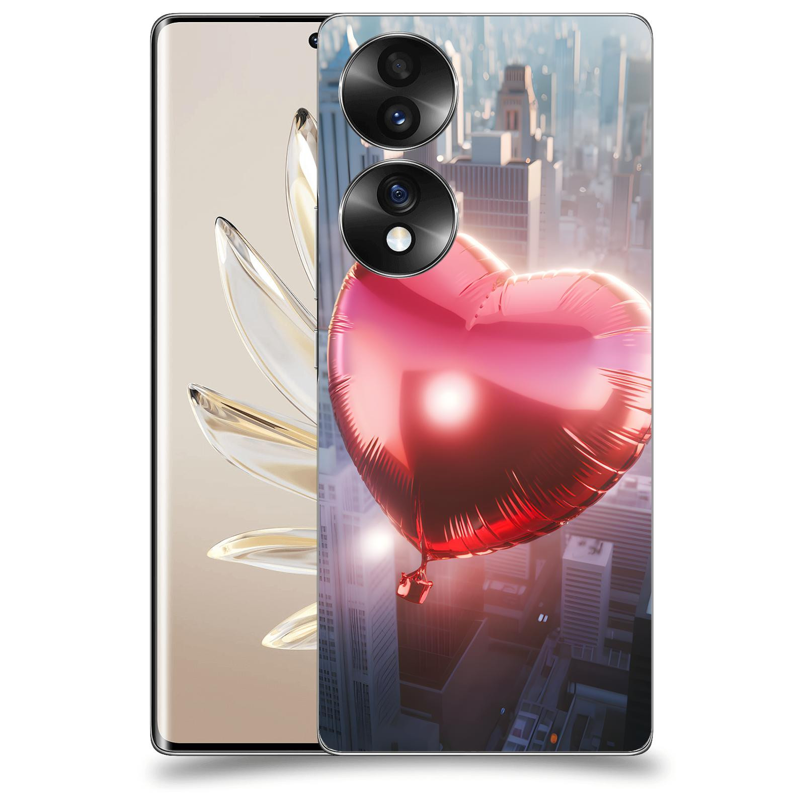 ACOVER Kryt na mobil Honor 70 - Balónek