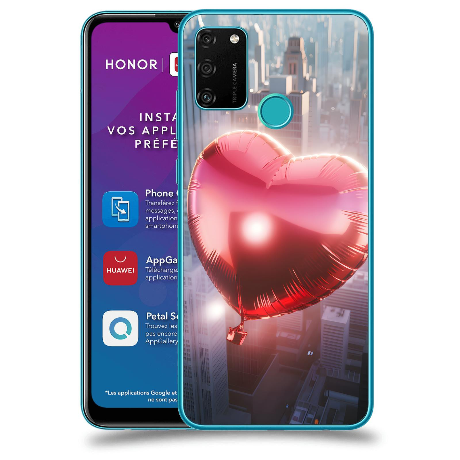 ACOVER Kryt na mobil Honor 9A - Balónek
