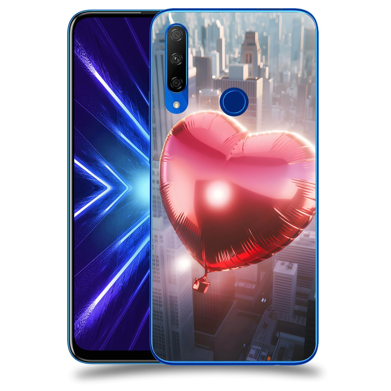 ACOVER Kryt na mobil Honor 9X - Balónek