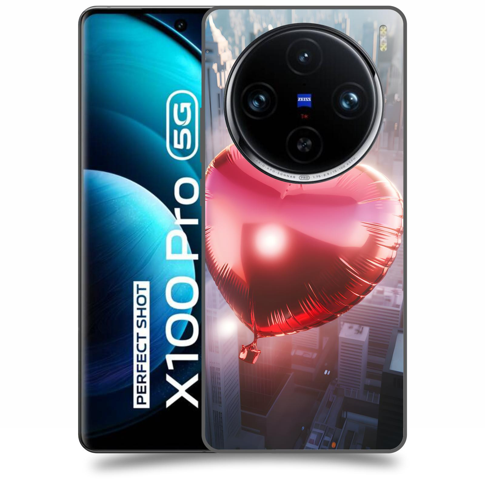 ACOVER Kryt na mobil Vivo X100 Pro 5G - Balónek