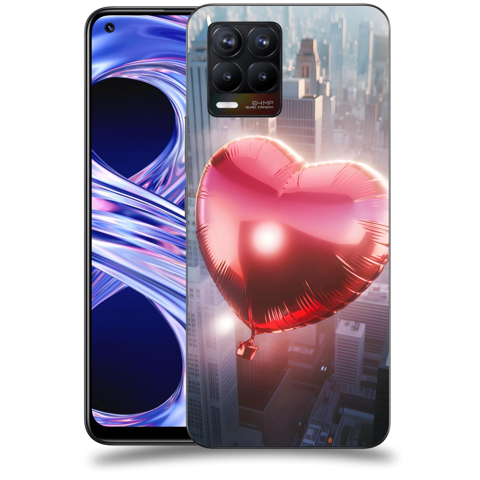 ACOVER Kryt na mobil Realme 8 - Balónek