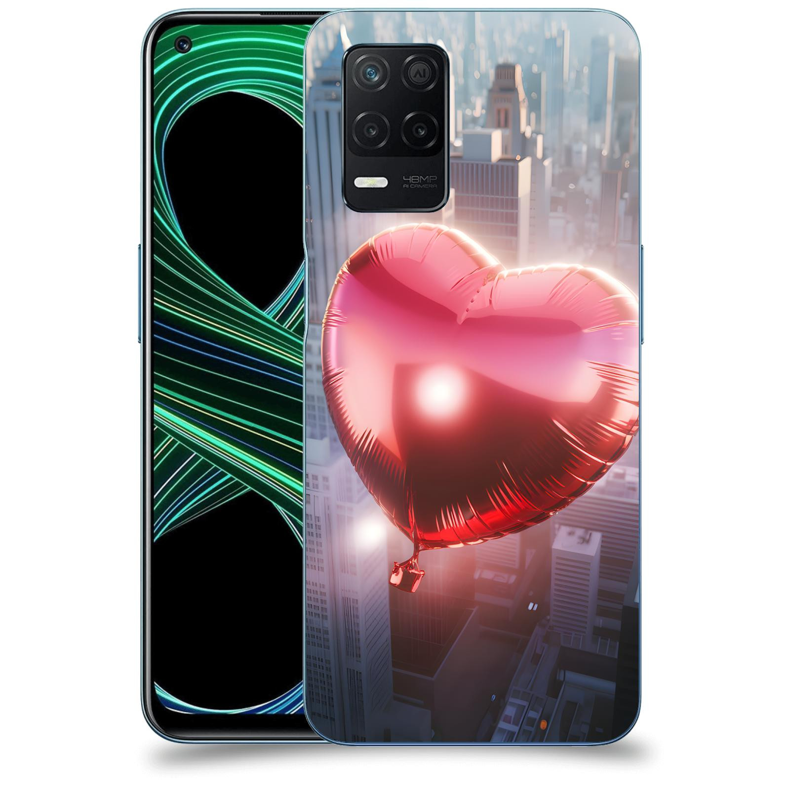 ACOVER Kryt na mobil Realme 8 5G - Balónek