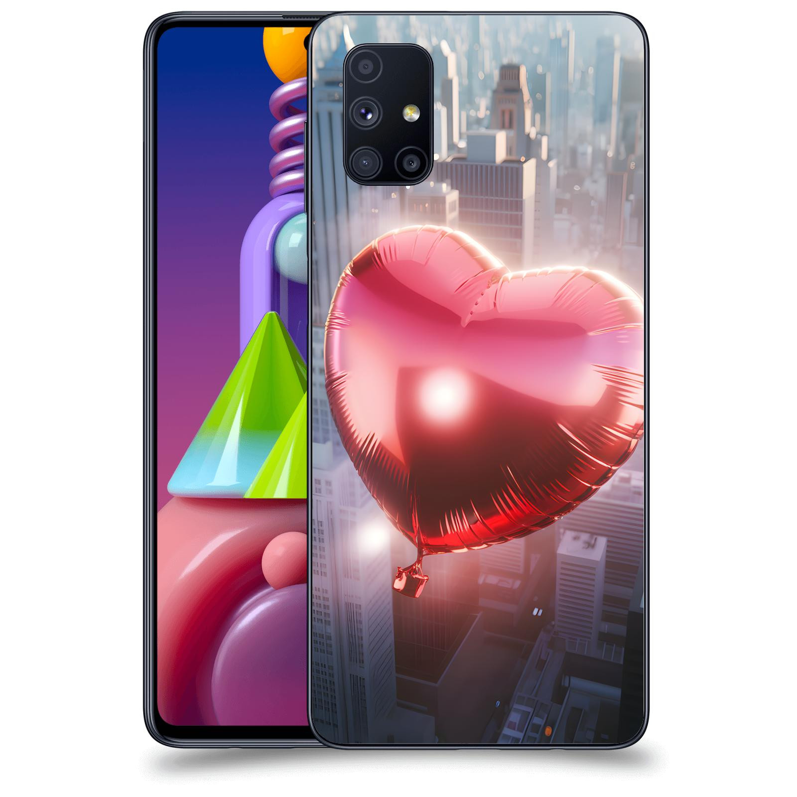 ACOVER Kryt na mobil Samsung Galaxy M51 M515F - Balónek