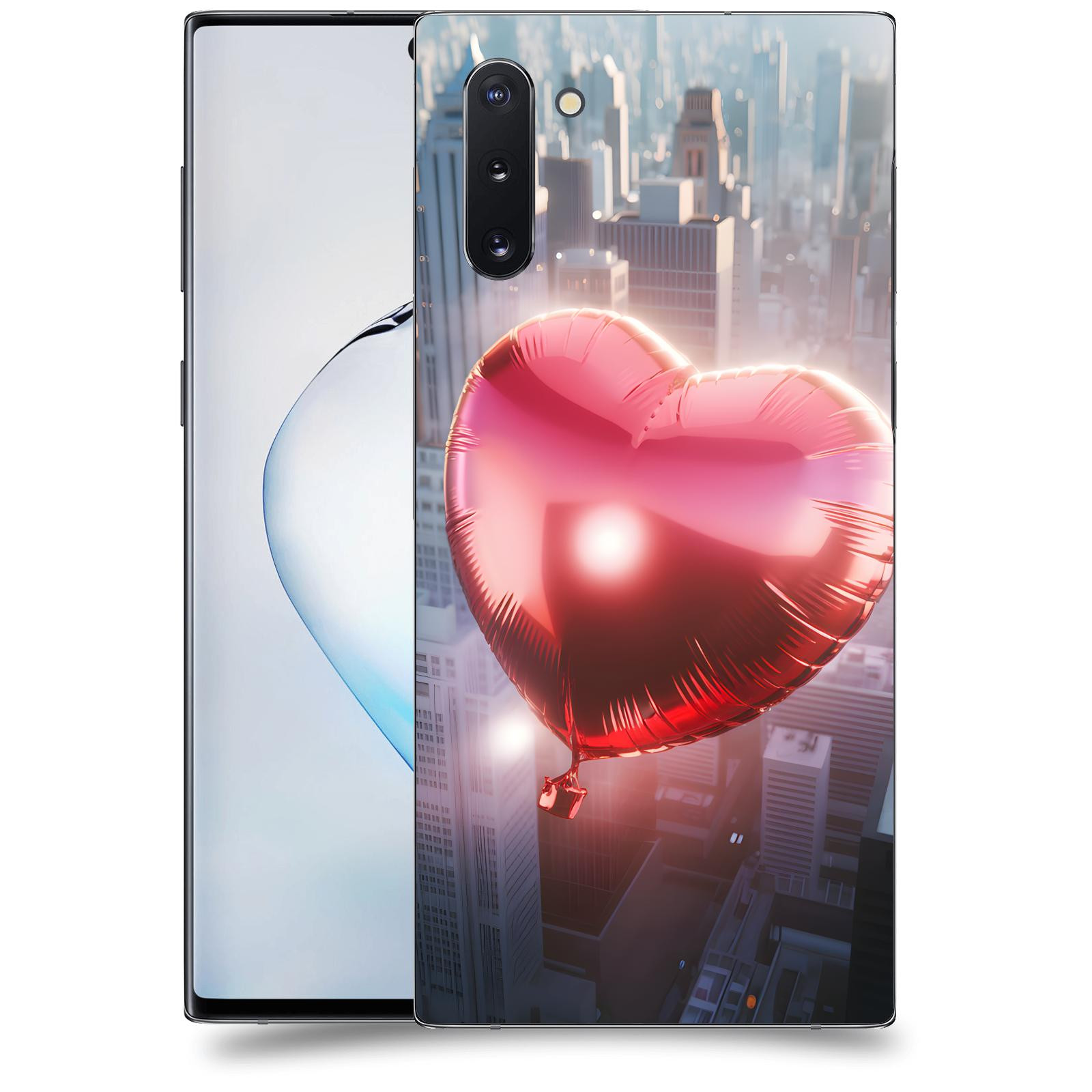 ACOVER Kryt na mobil Samsung Galaxy Note 10 N970F - Balónek