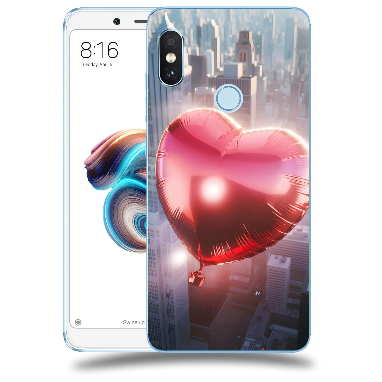 ACOVER Kryt na mobil Xiaomi Redmi Note 5 Global - Balónek