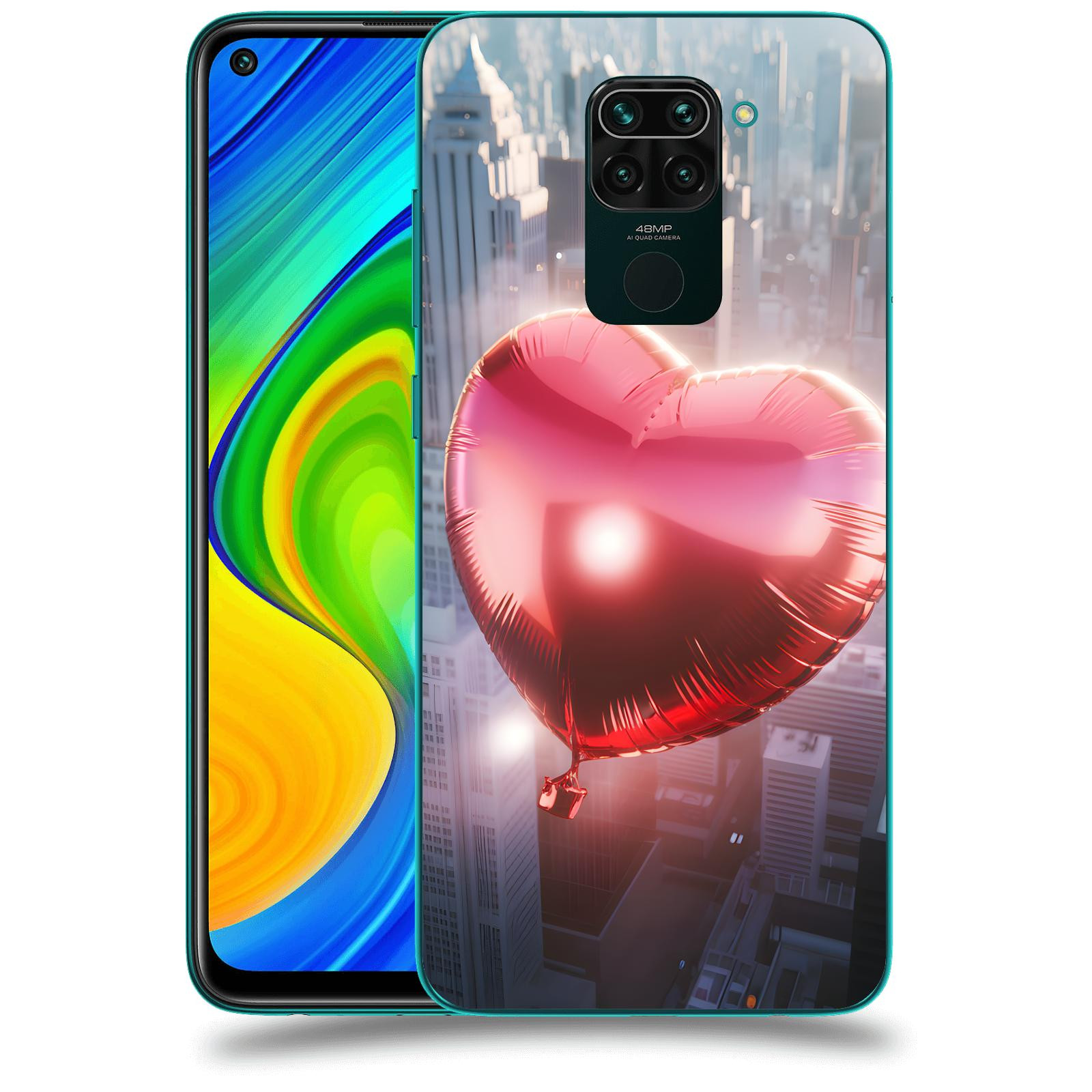 ACOVER Kryt na mobil Xiaomi Redmi Note 9 - Balónek