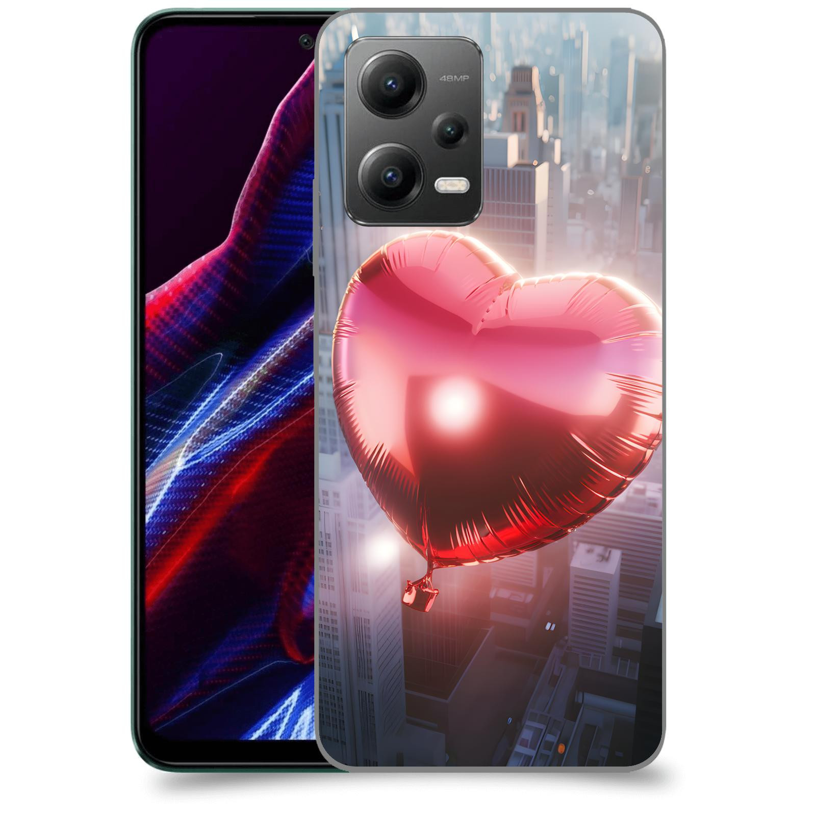 ACOVER Kryt na mobil Xiaomi Poco X5 - Balónek