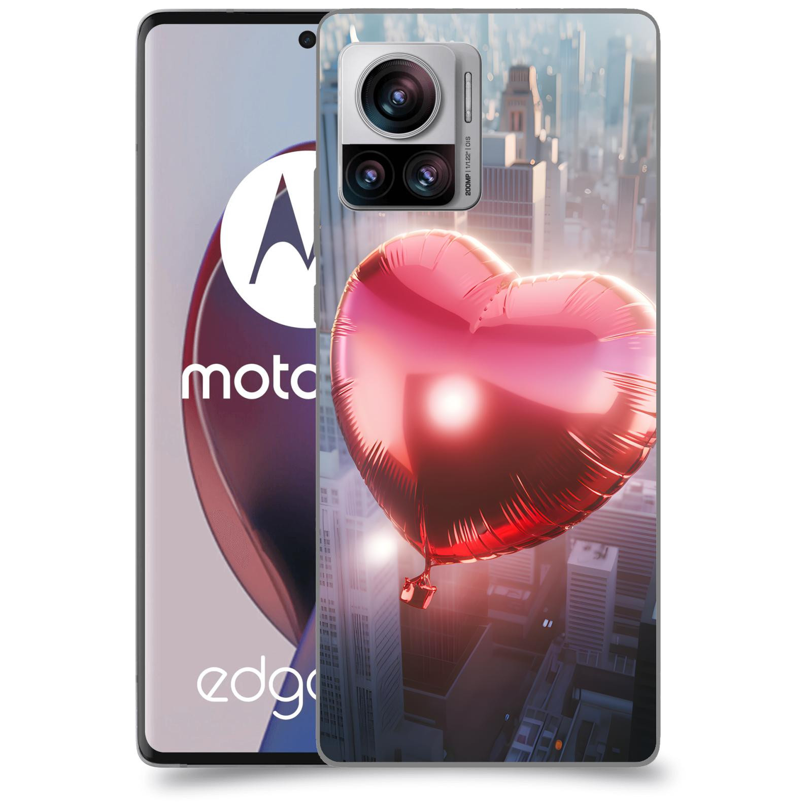 ACOVER Kryt na mobil Motorola Edge 30 Ultra - Balónek