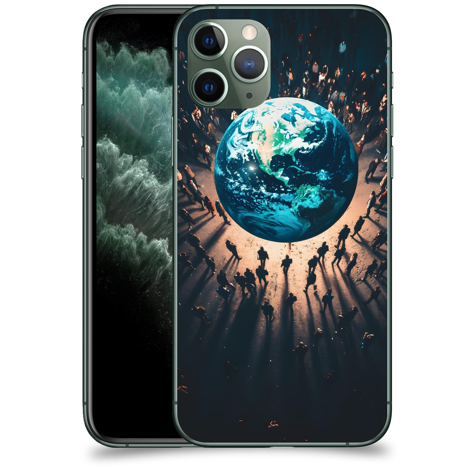 ACOVER Kryt na mobil Apple iPhone 11 Pro - People around the Earth