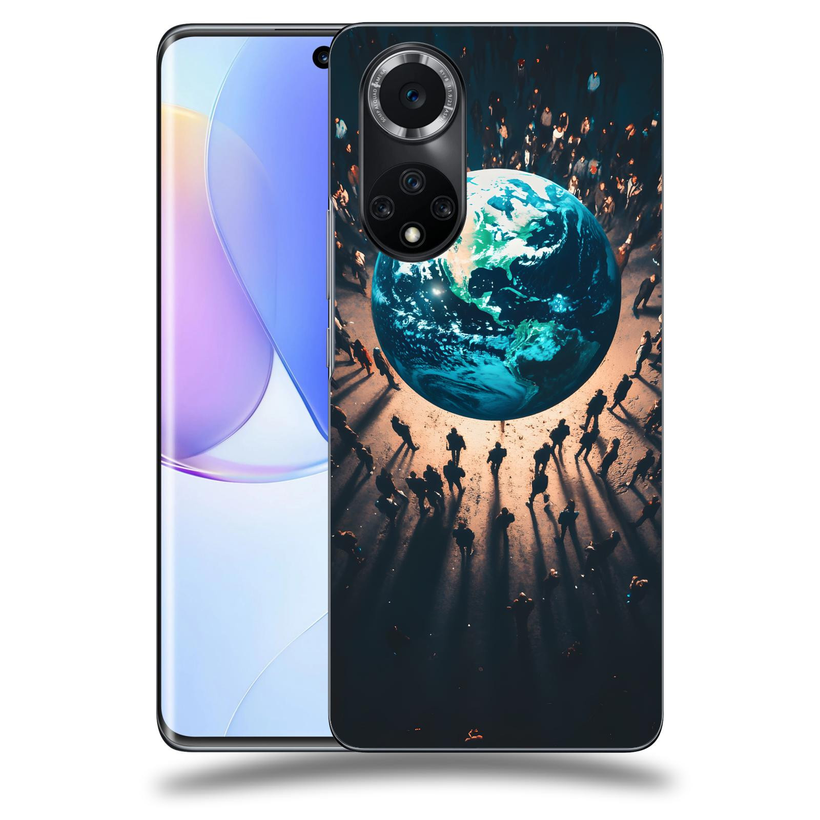ACOVER Kryt na mobil Huawei Nova 9 - People around the Earth
