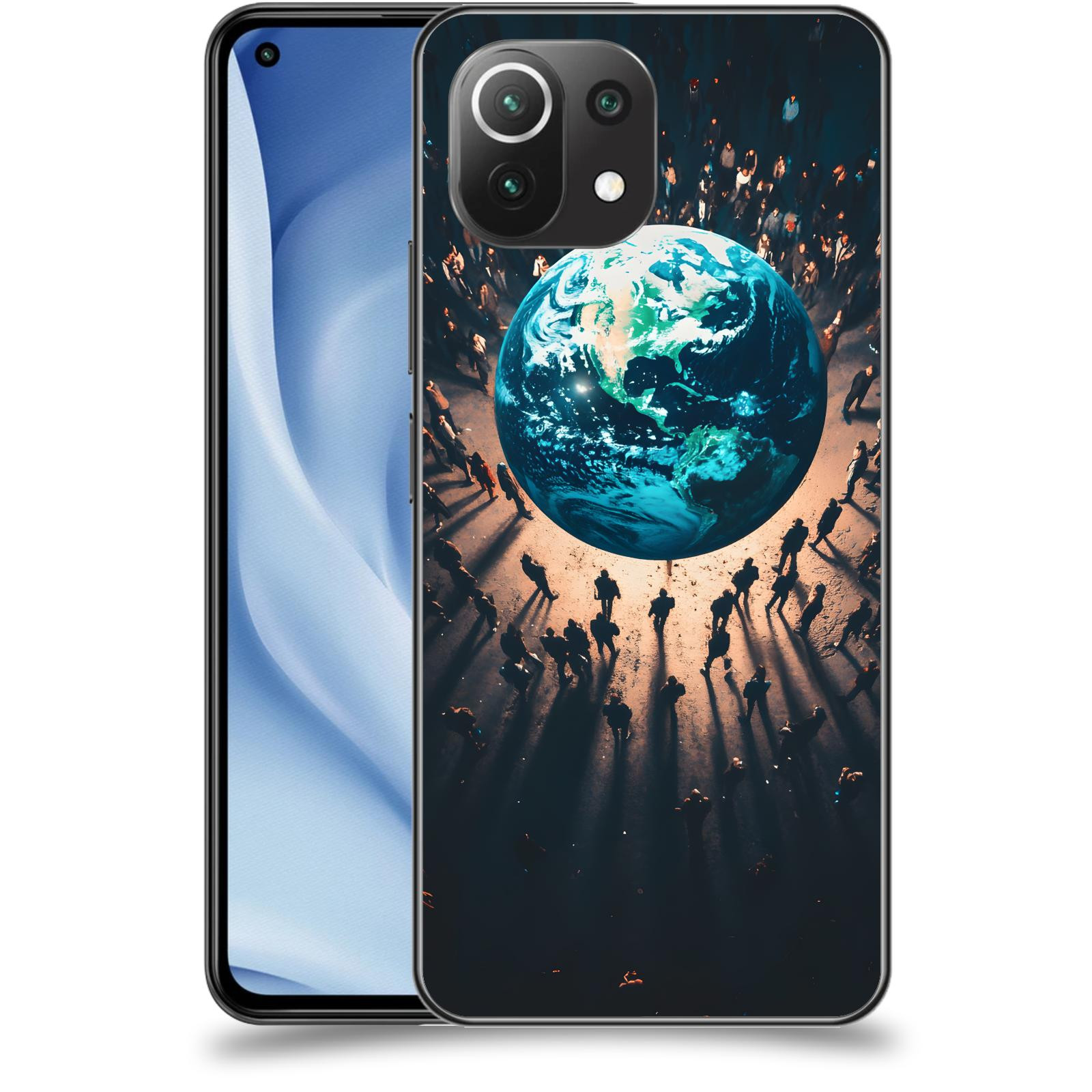 ACOVER Kryt na mobil Xiaomi Mi 11 Lite - People around the Earth