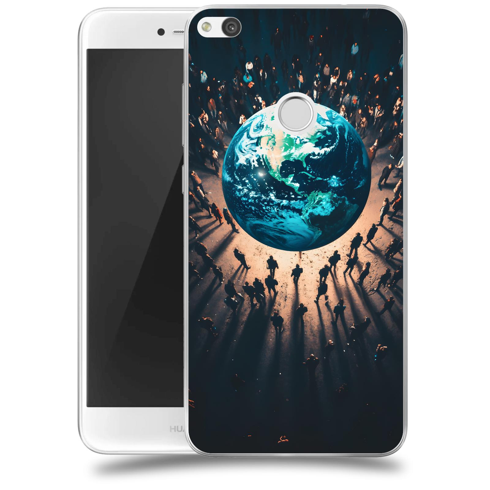 ACOVER Kryt na mobil Huawei P9 Lite 2017 - People around the Earth