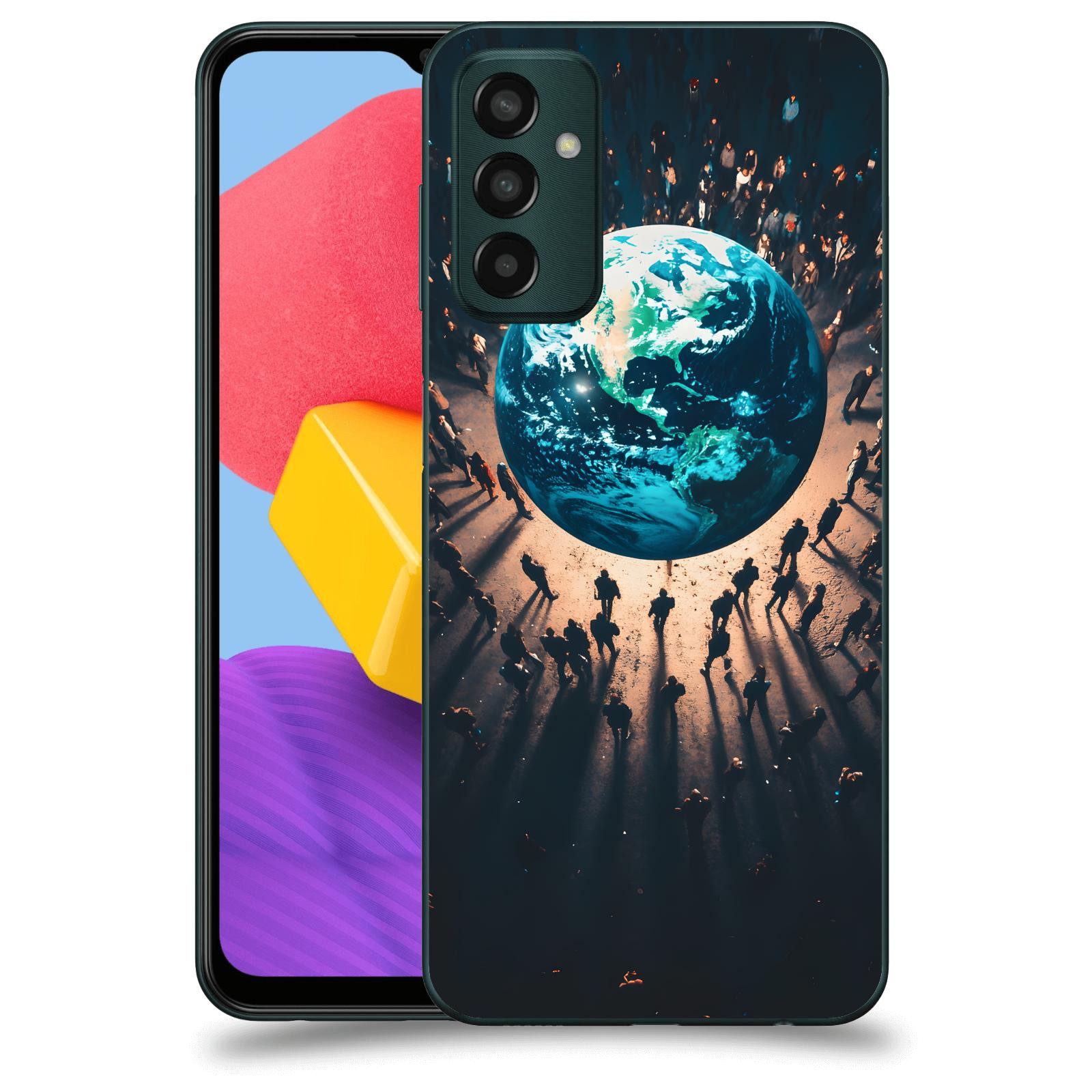 ACOVER Kryt na mobil Samsung Galaxy M13 M135F - People around the Earth