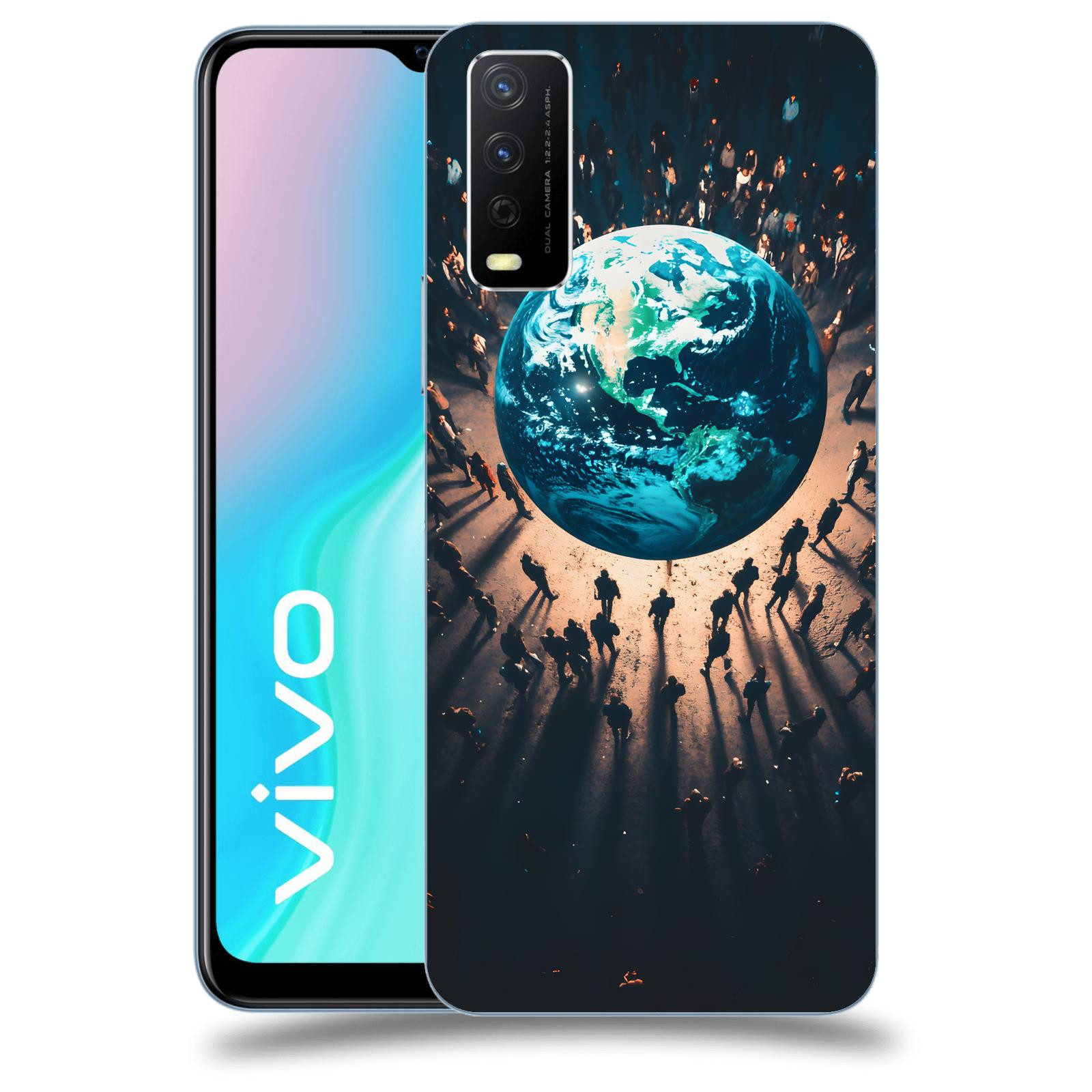 ACOVER Kryt na mobil Vivo Y11s - People around the Earth