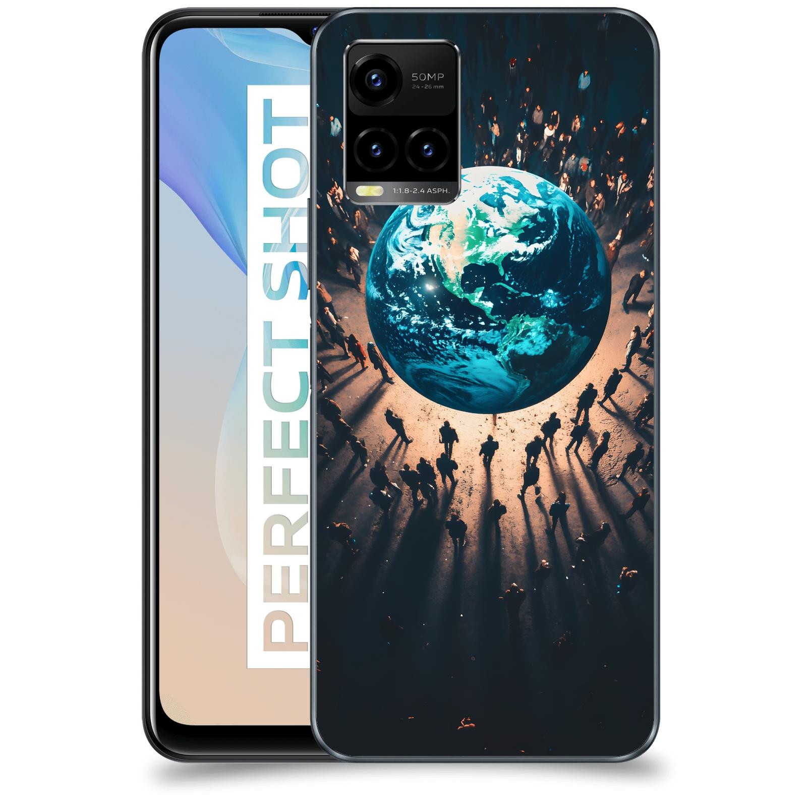 ACOVER Kryt na mobil Vivo Y33s - People around the Earth