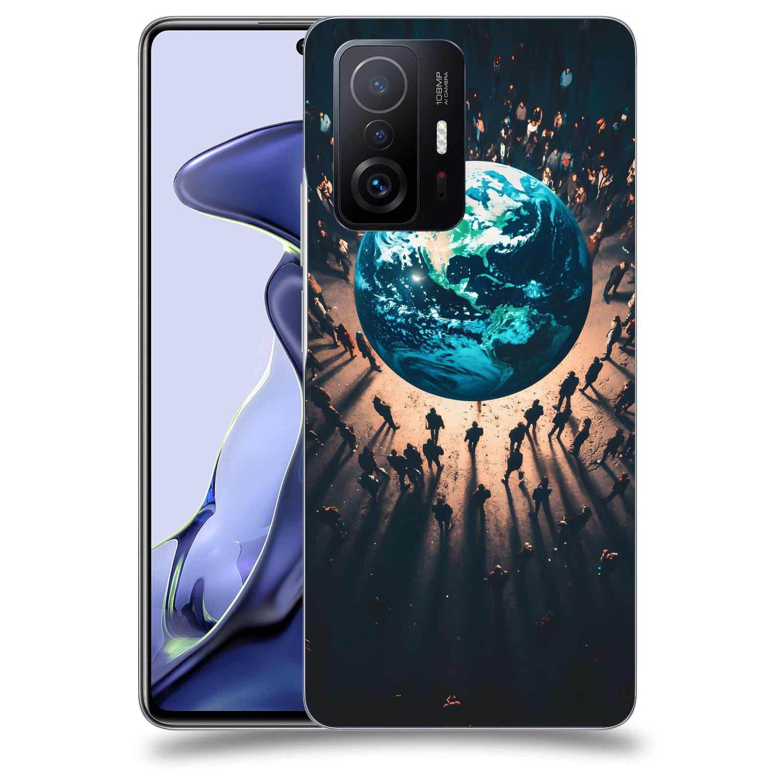 ACOVER Kryt na mobil Xiaomi 11T - People around the Earth