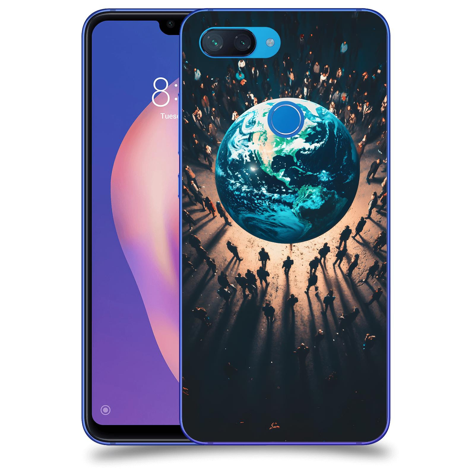 ACOVER Kryt na mobil Xiaomi Mi 8 Lite - People around the Earth
