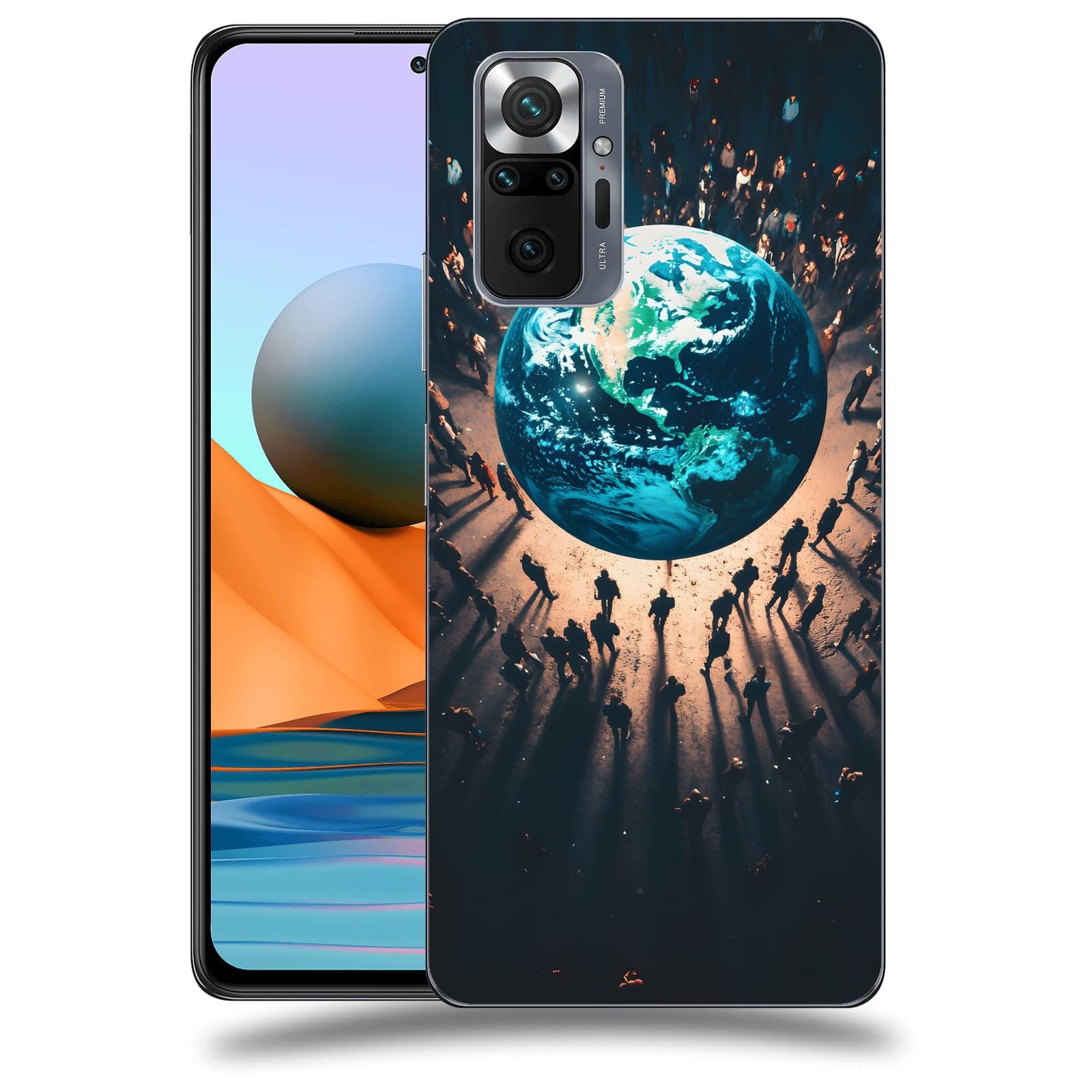 ACOVER Kryt na mobil Xiaomi Mi Note 10 (Pro) - People around the Earth