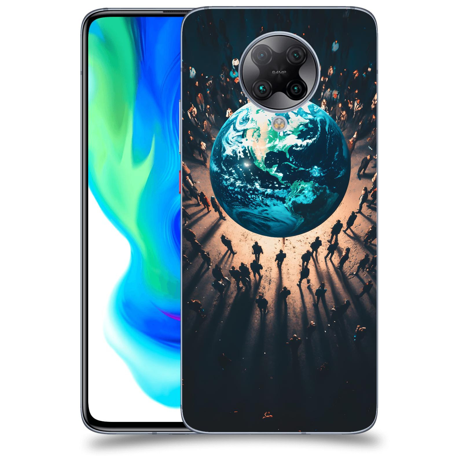 ACOVER Kryt na mobil Xiaomi Poco F2 Pro - People around the Earth