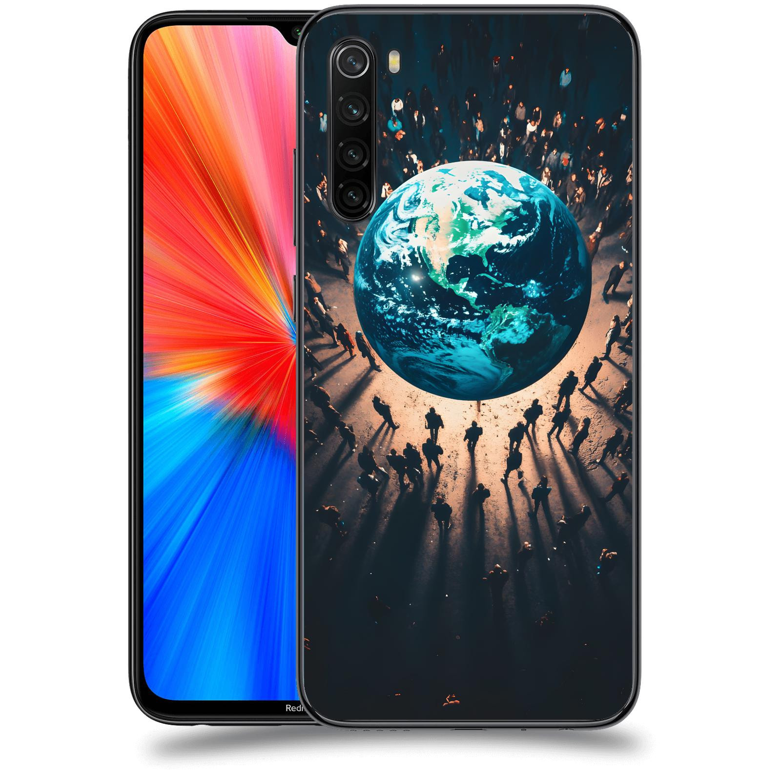ACOVER Kryt na mobil Xiaomi Redmi Note 8 - People around the Earth