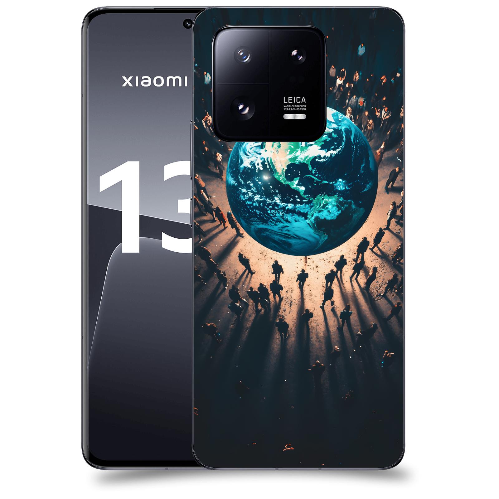 ACOVER Kryt na mobil Xiaomi 13 Pro - People around the Earth