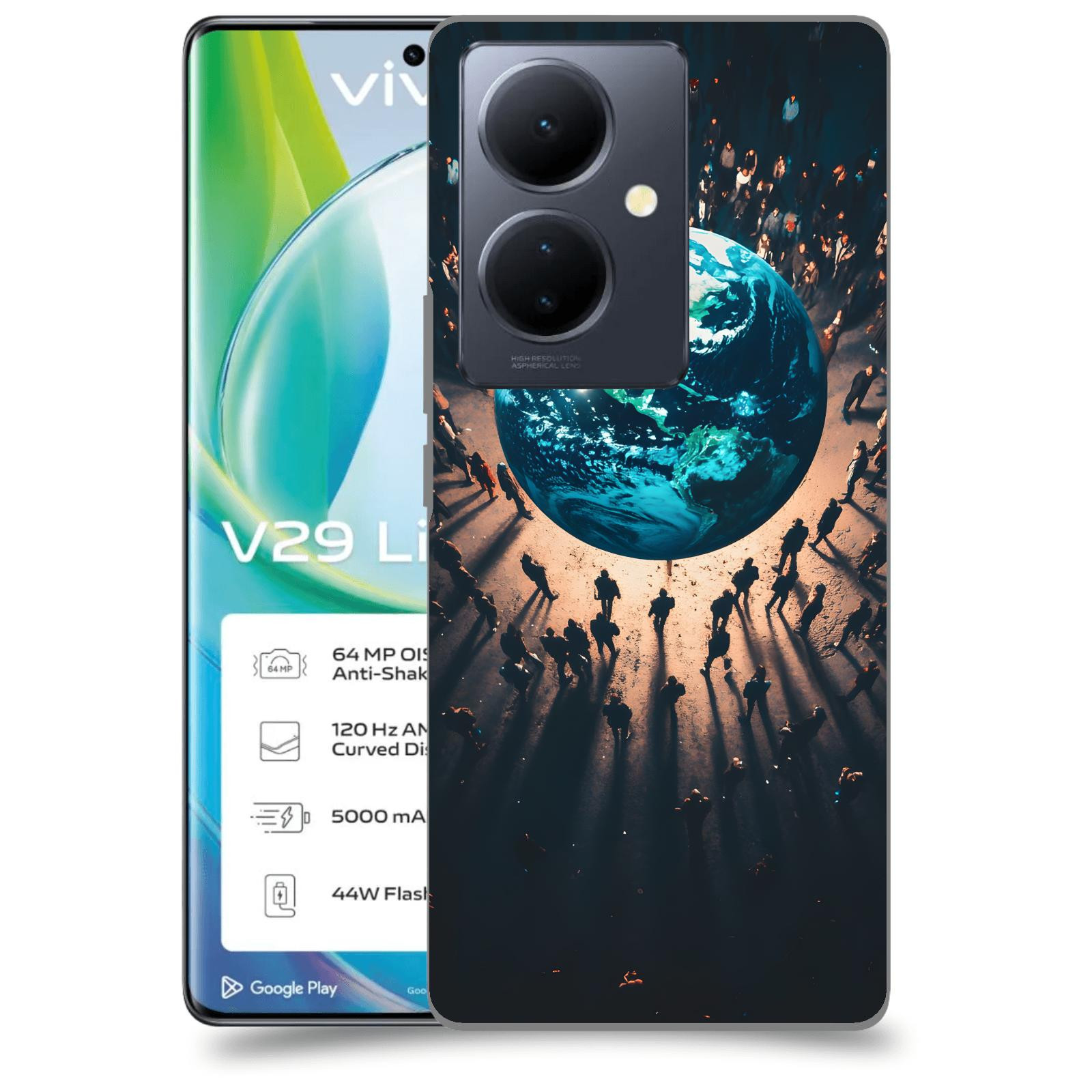 ACOVER Kryt na mobil VIVO V29 Lite 5G - People around the Earth