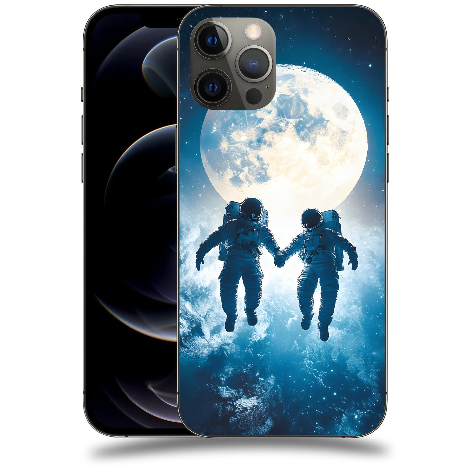 ACOVER Kryt na mobil Apple iPhone 12 Pro Max - Astronauts