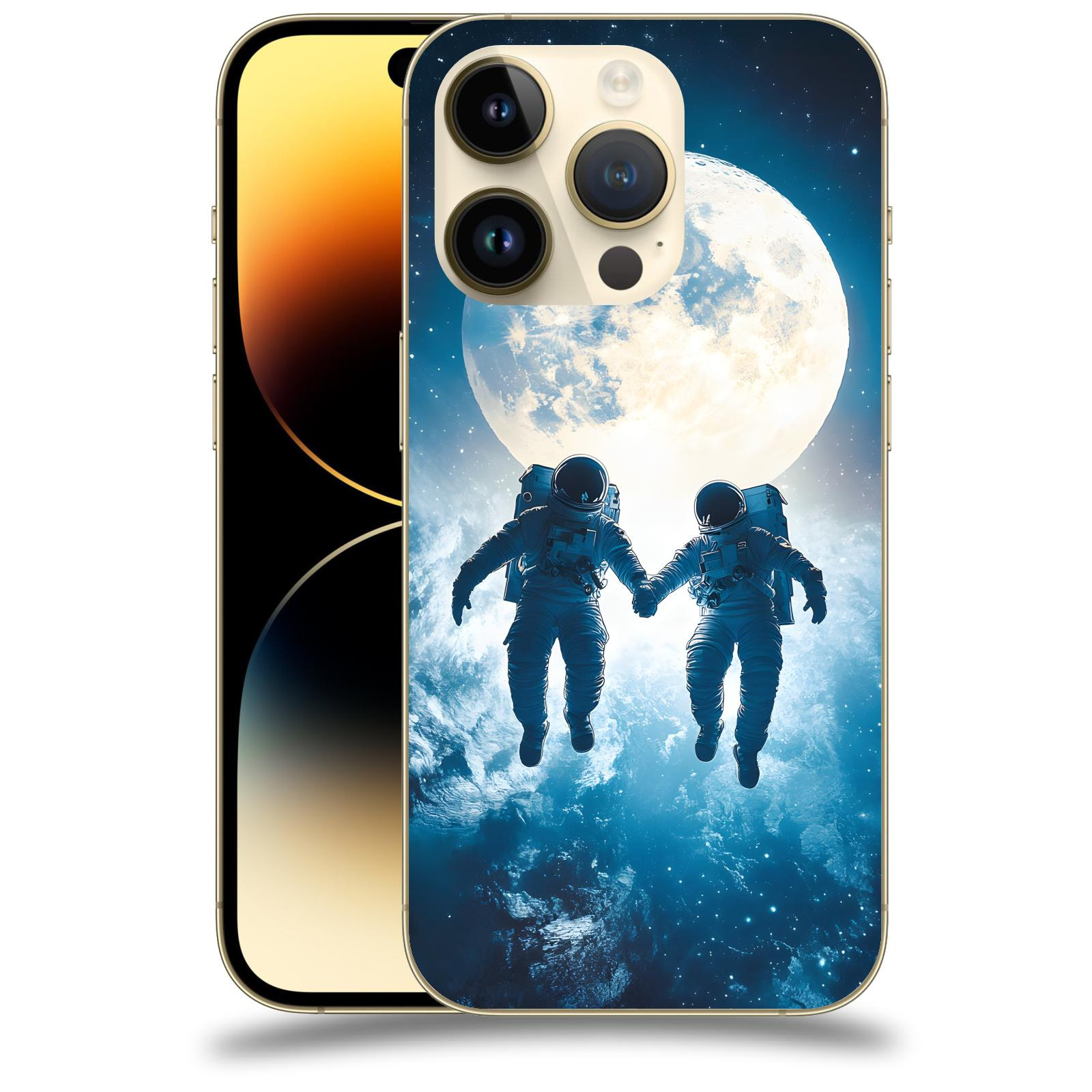 ACOVER Kryt na mobil Apple iPhone 14 Pro - Astronauts