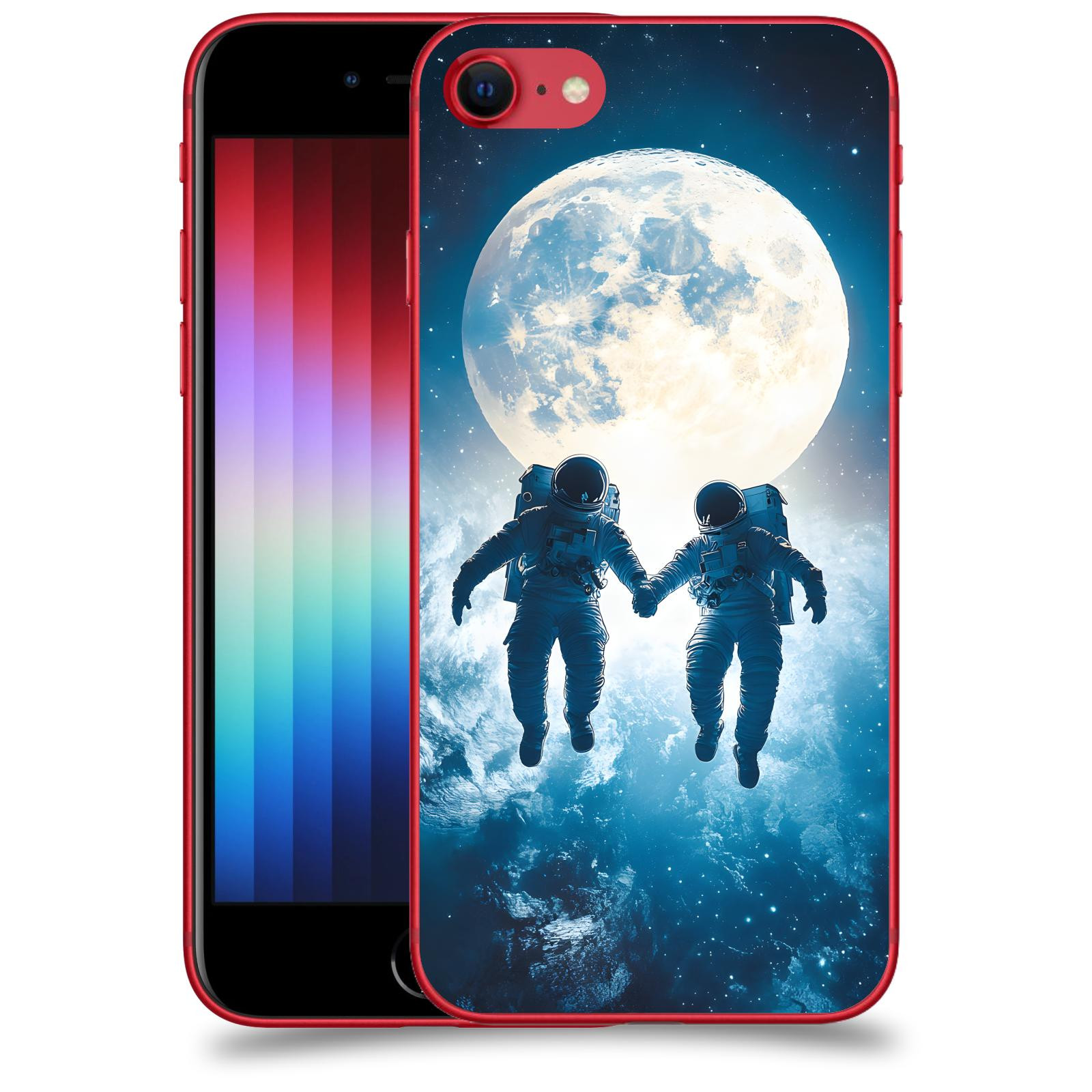 ACOVER Kryt na mobil Apple iPhone SE 2022 - Astronauts