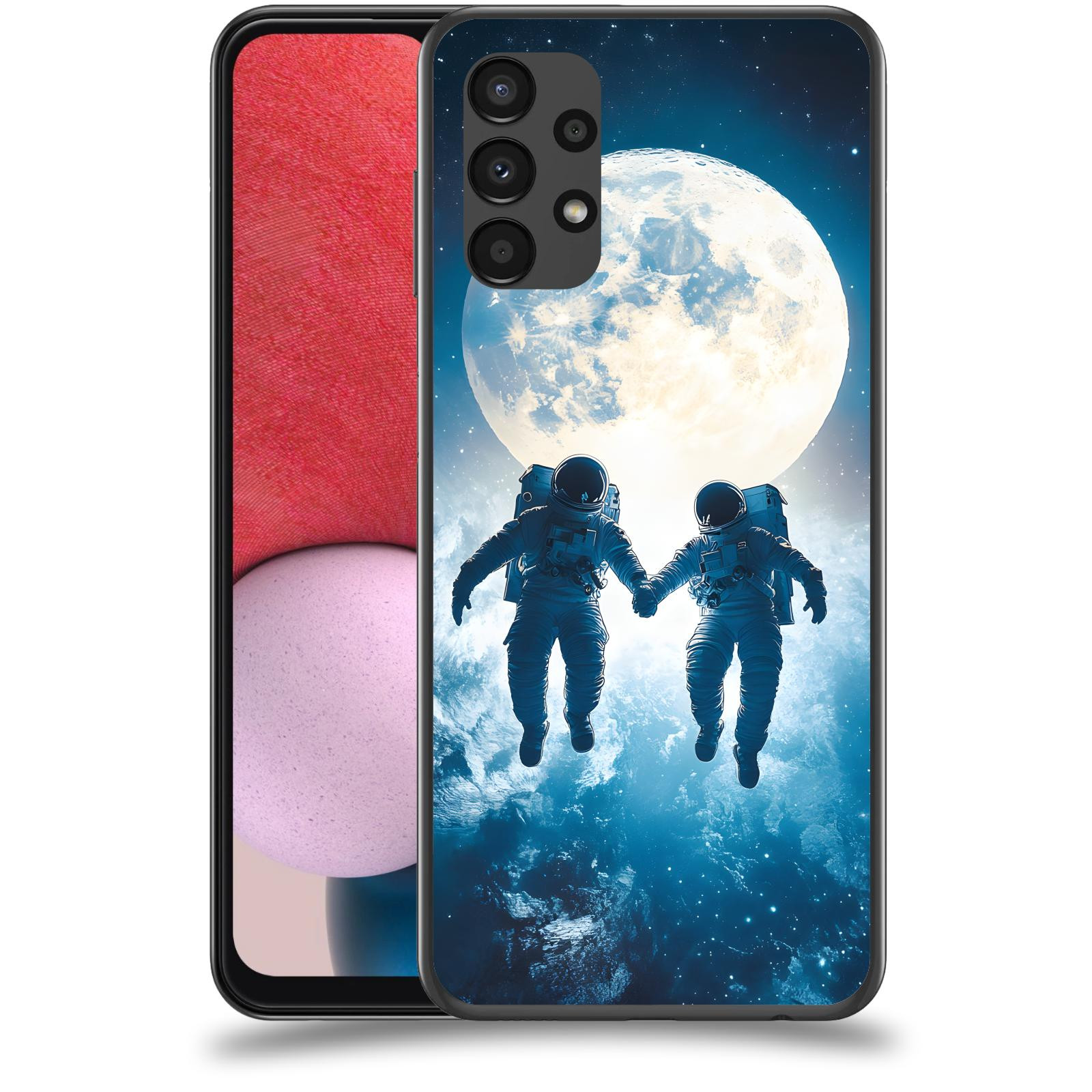 ACOVER Kryt na mobil Samsung Galaxy A13 4G A135 - Astronauts