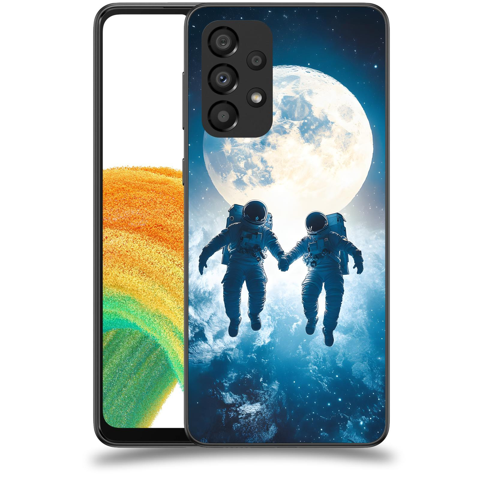 ACOVER Kryt na mobil Samsung Galaxy A33 5G A336 - Astronauts