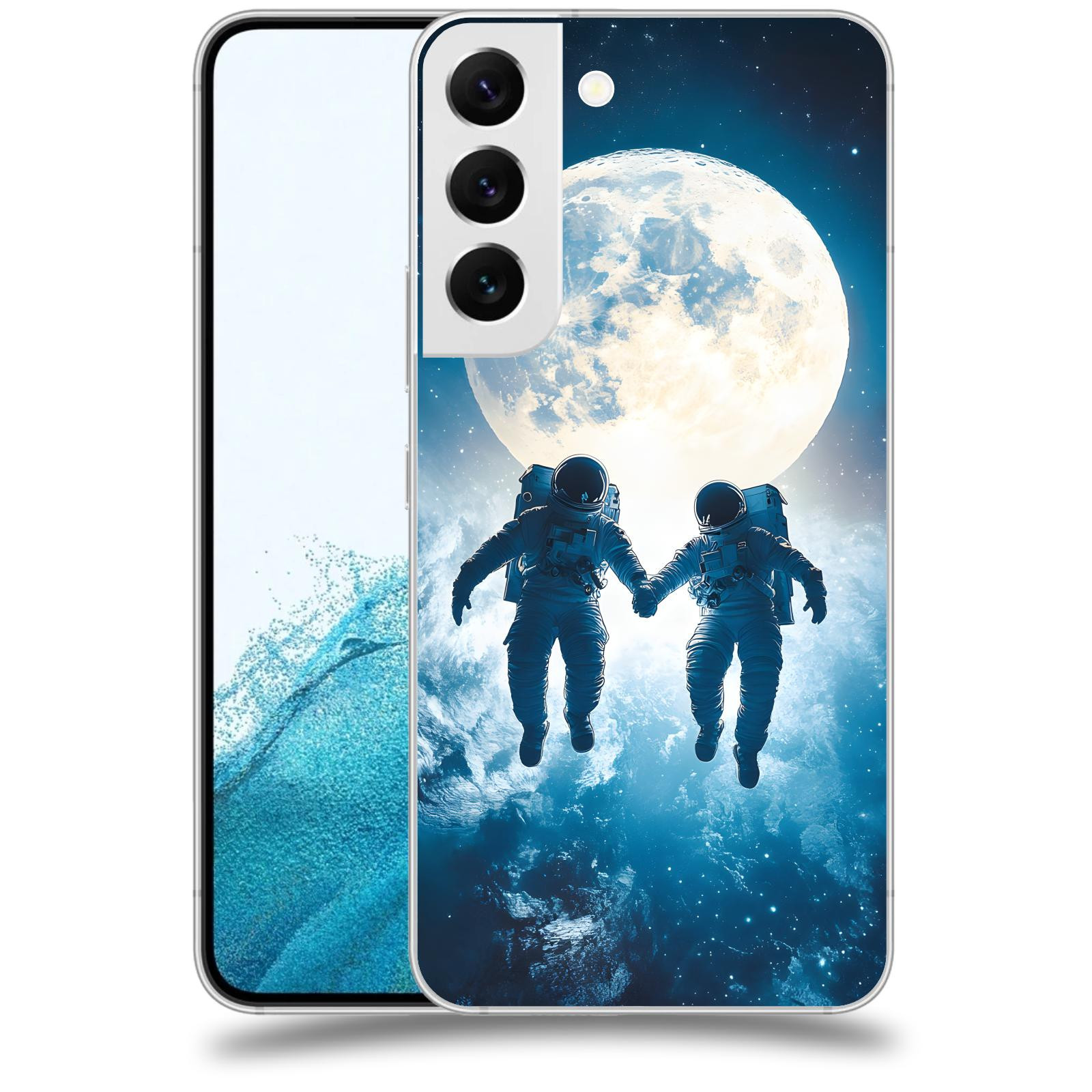 ACOVER Kryt na mobil Samsung Galaxy S22 5G - Astronauts