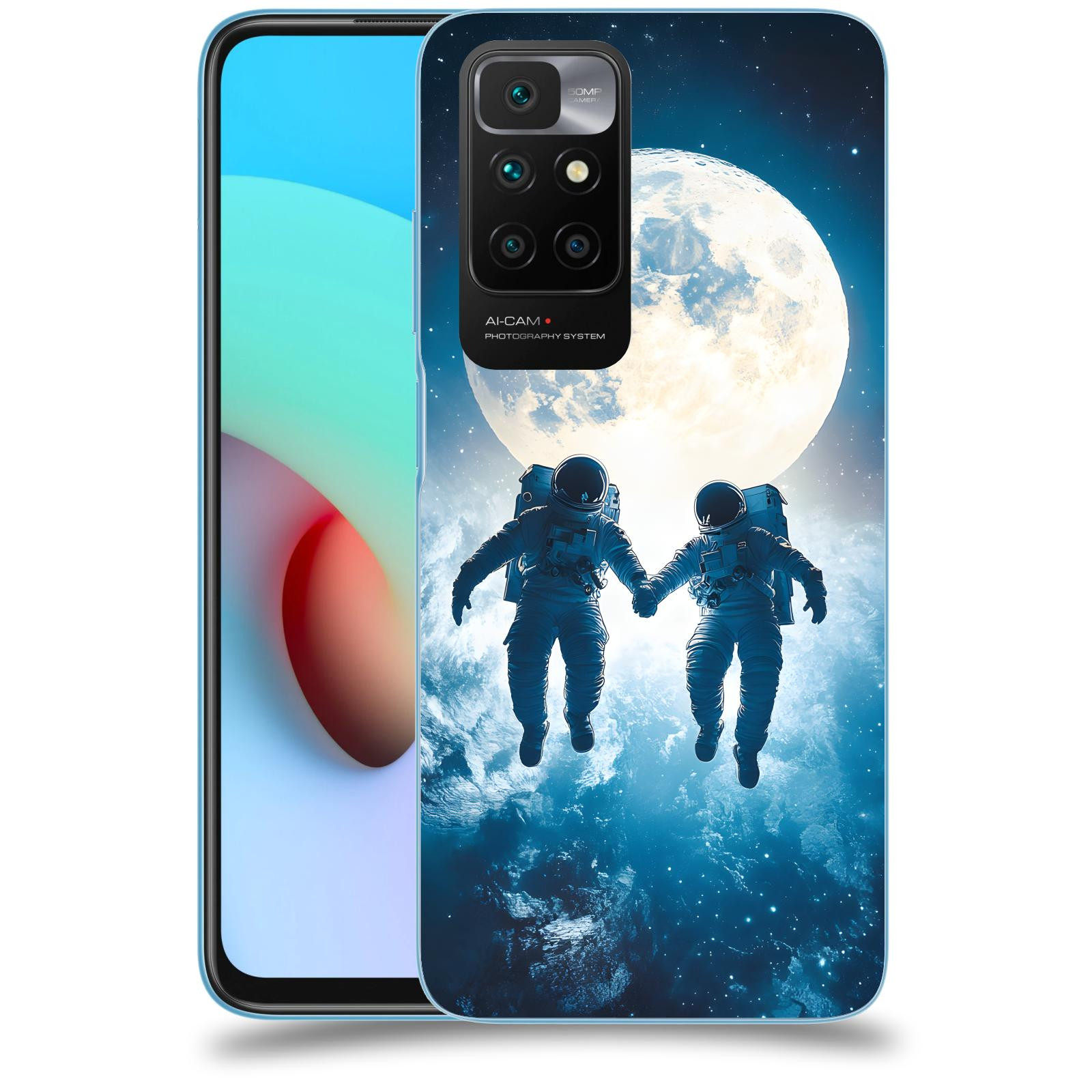 ACOVER Kryt na mobil Xiaomi Redmi 10 - Astronauts