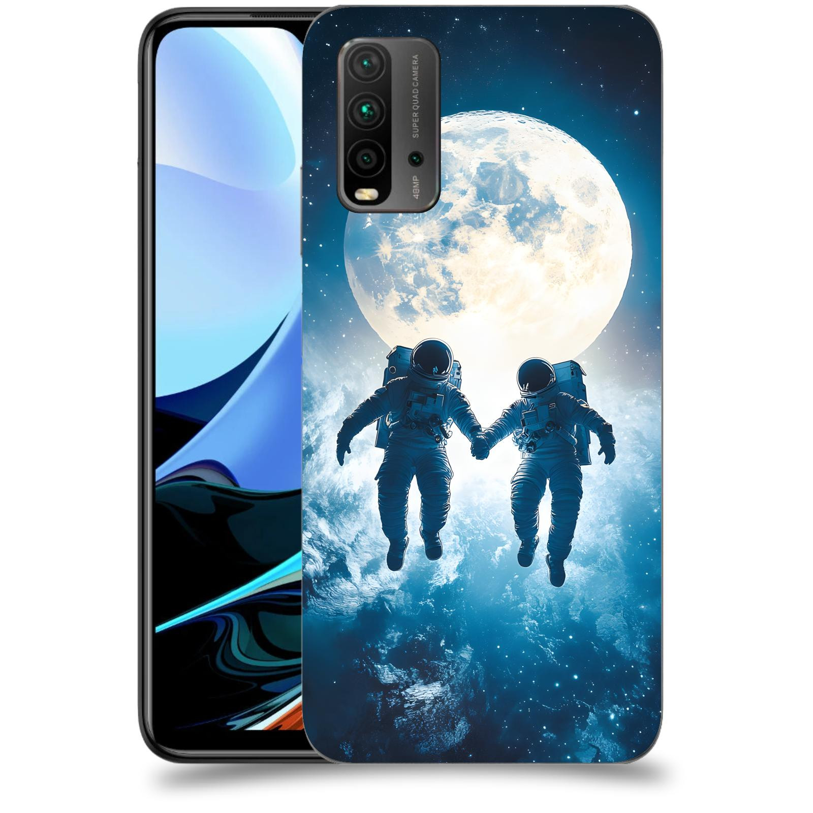 ACOVER Kryt na mobil Xiaomi Redmi 9T - Astronauts