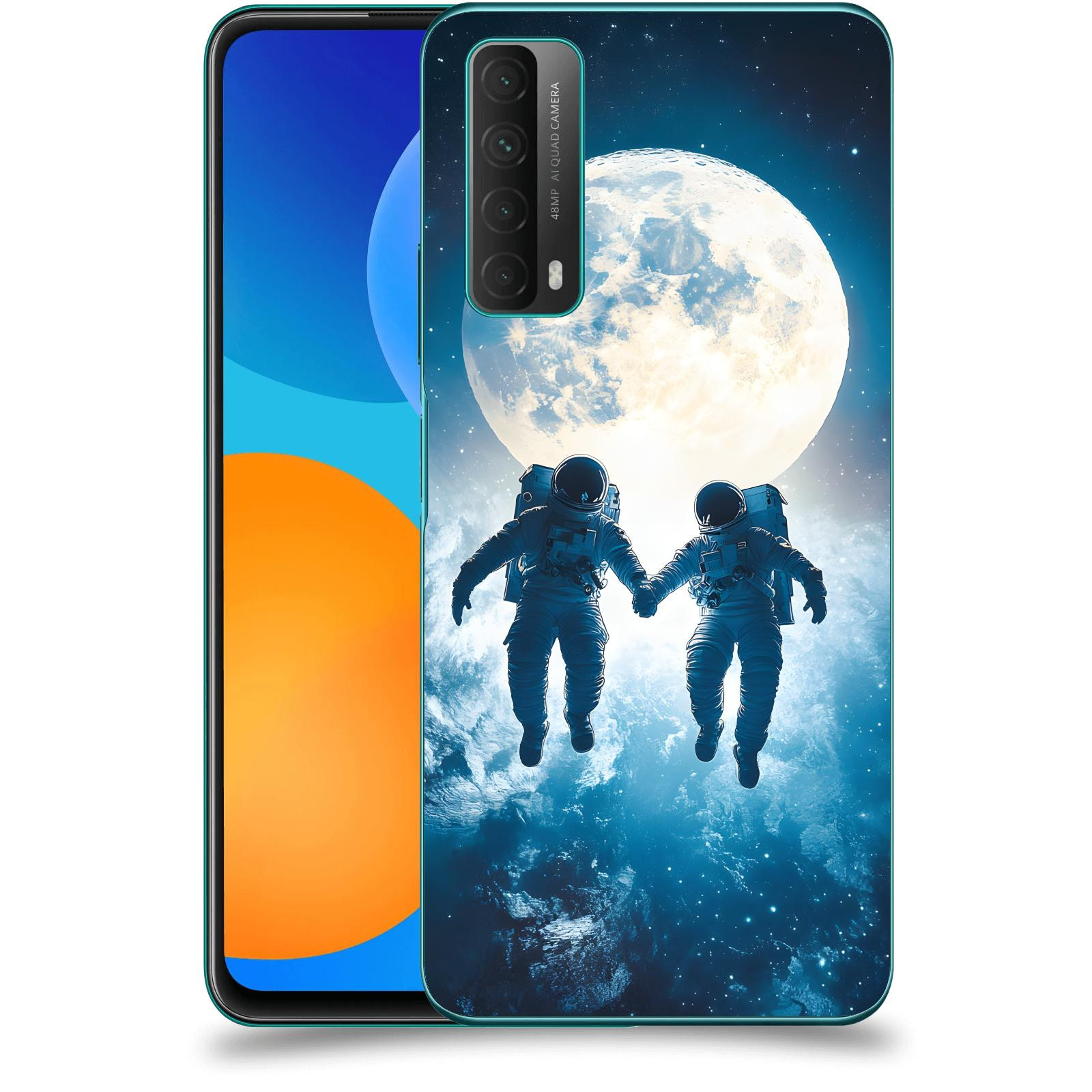 ACOVER Kryt na mobil Huawei P Smart 2021 - Astronauts