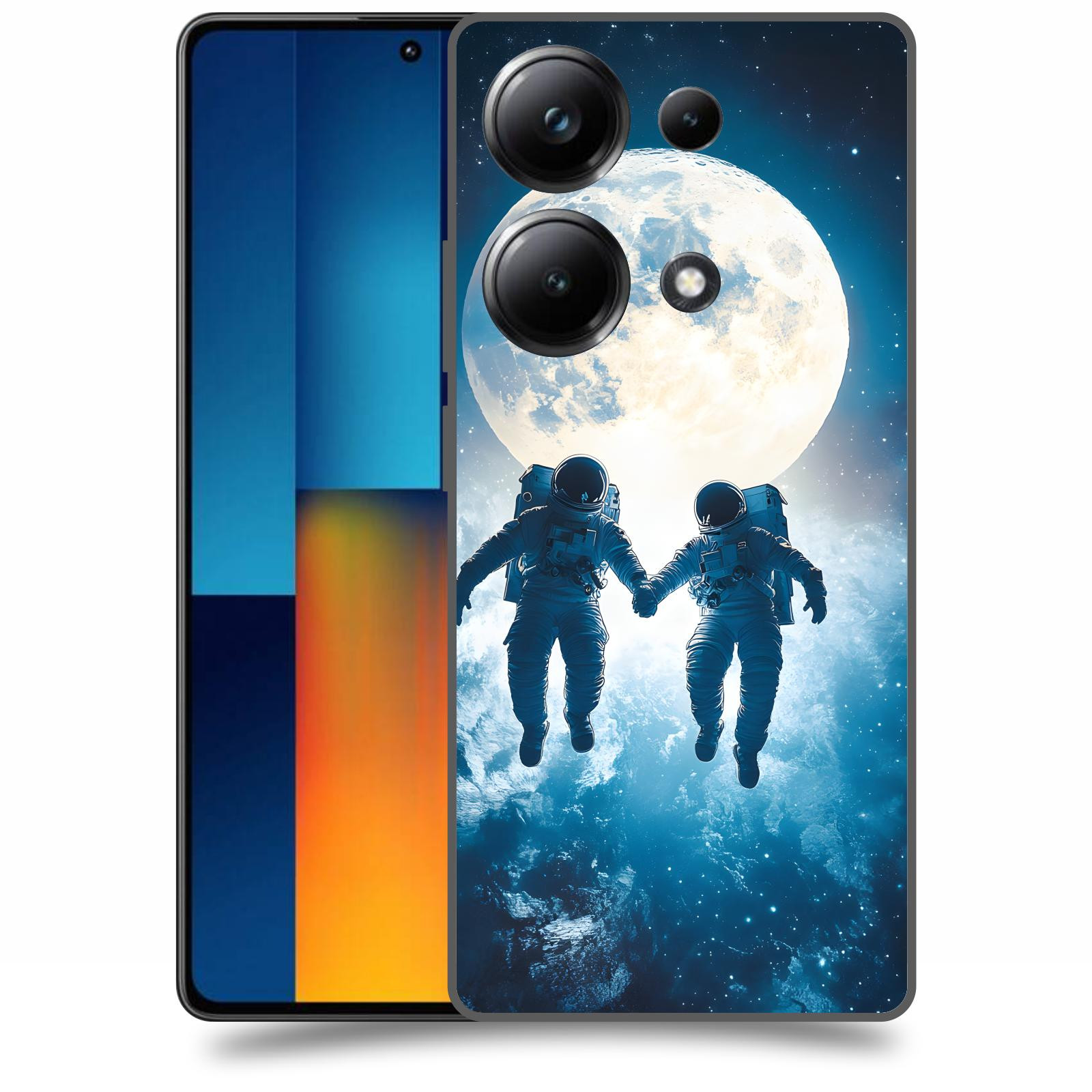 ACOVER Kryt na mobil Poco M6 - Astronauts