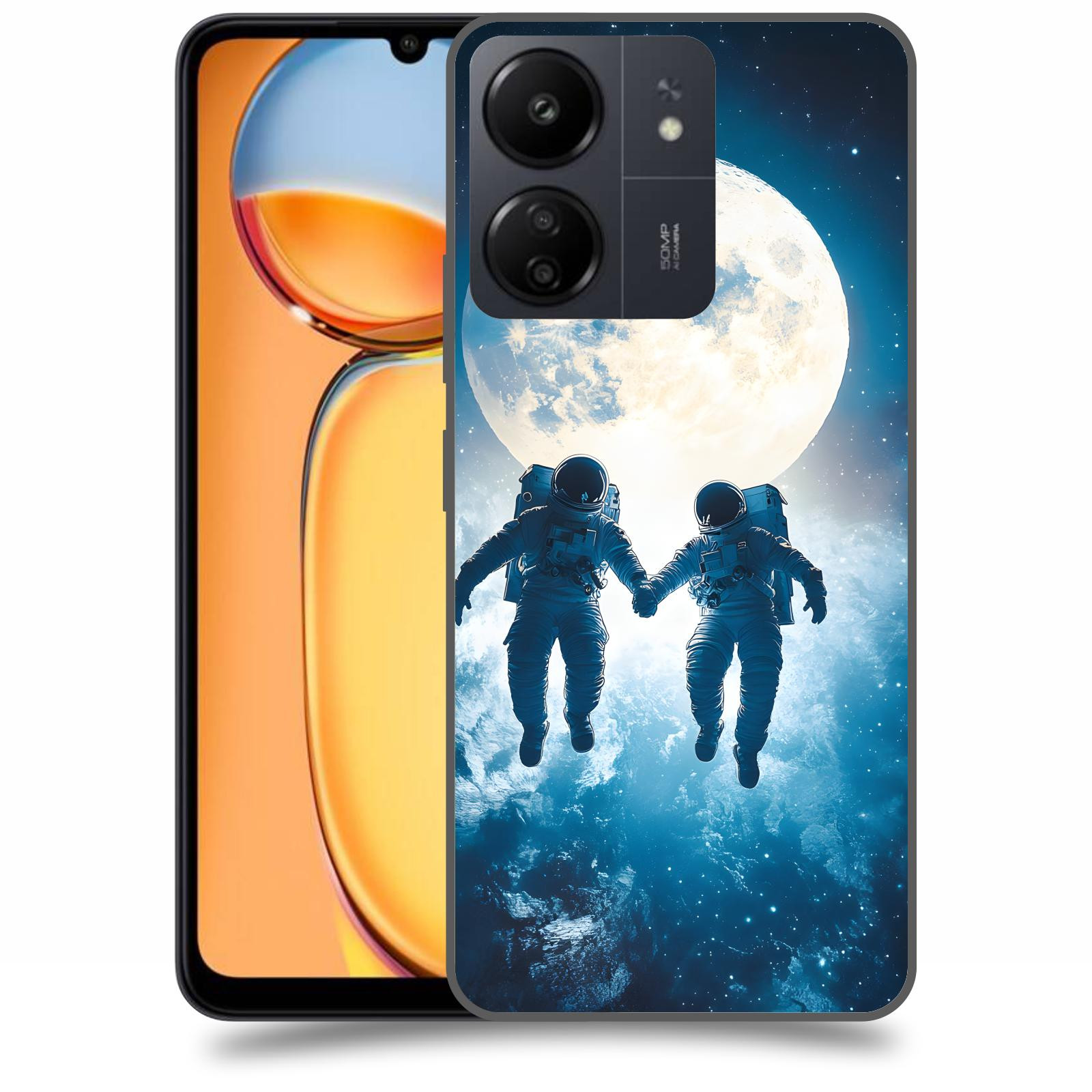 ACOVER Kryt na mobil Xiaomi Redmi 13C  Astronauts