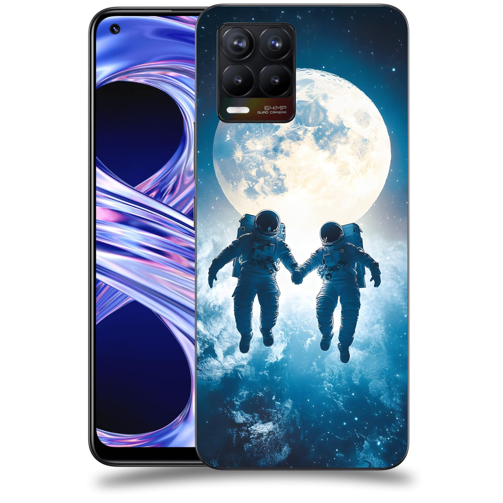 ACOVER Kryt na mobil Realme 8 - Astronauts